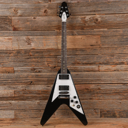 Gibson Murphy Lab '79 Kirk Hammett Flying V Ebony 2024 Electric Guitars / Solid Body
