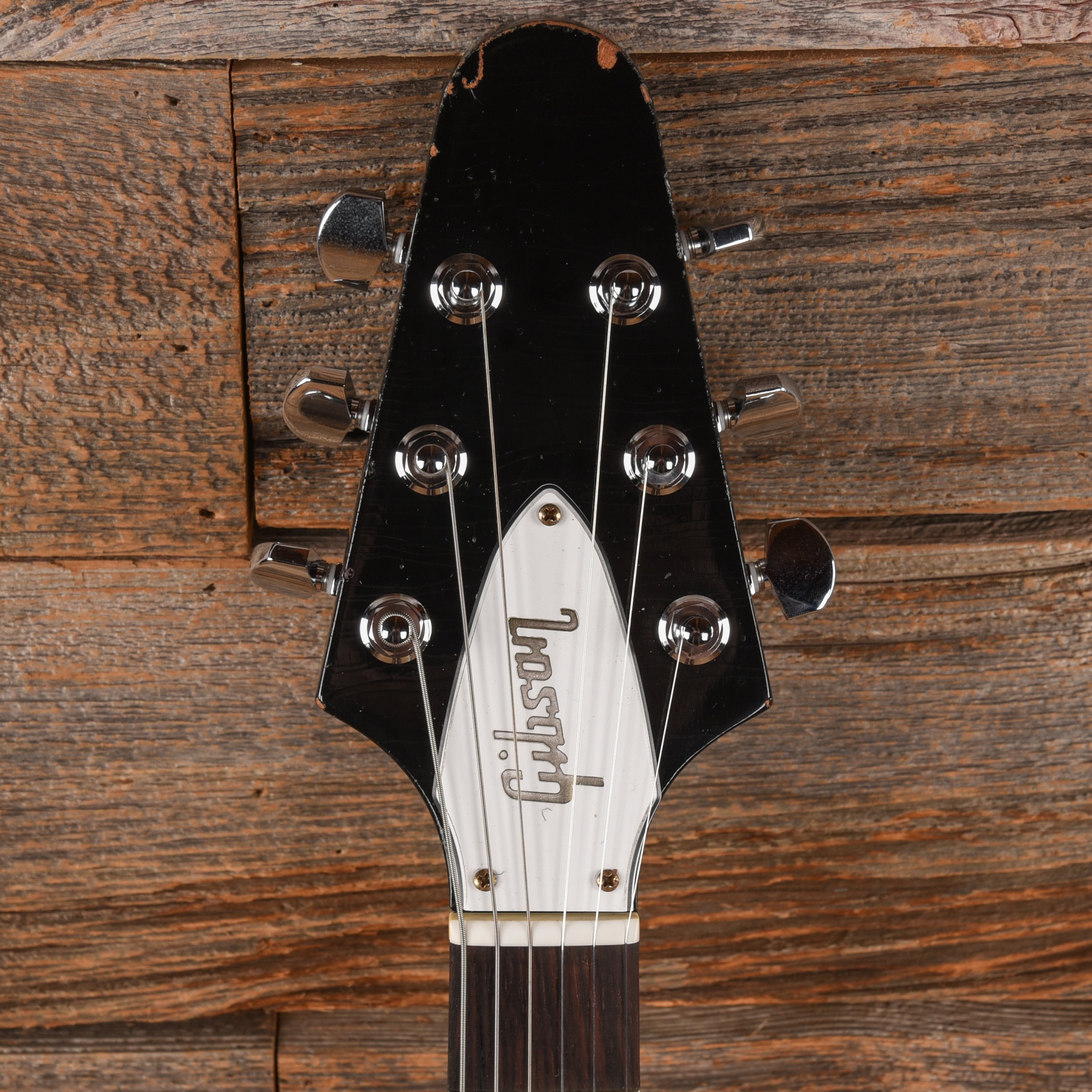 Gibson Murphy Lab '79 Kirk Hammett Flying V Ebony 2024 Electric Guitars / Solid Body