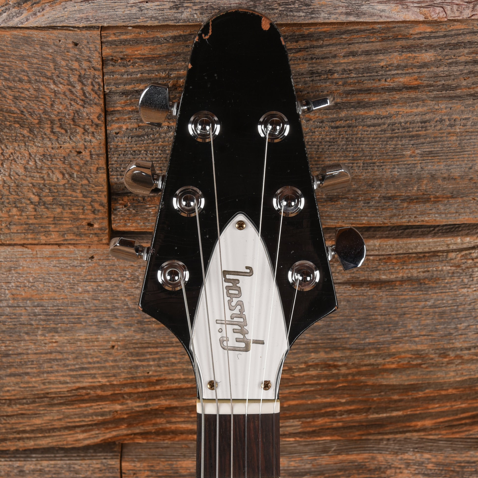 Gibson Murphy Lab '79 Kirk Hammett Flying V Ebony 2024 Electric Guitars / Solid Body