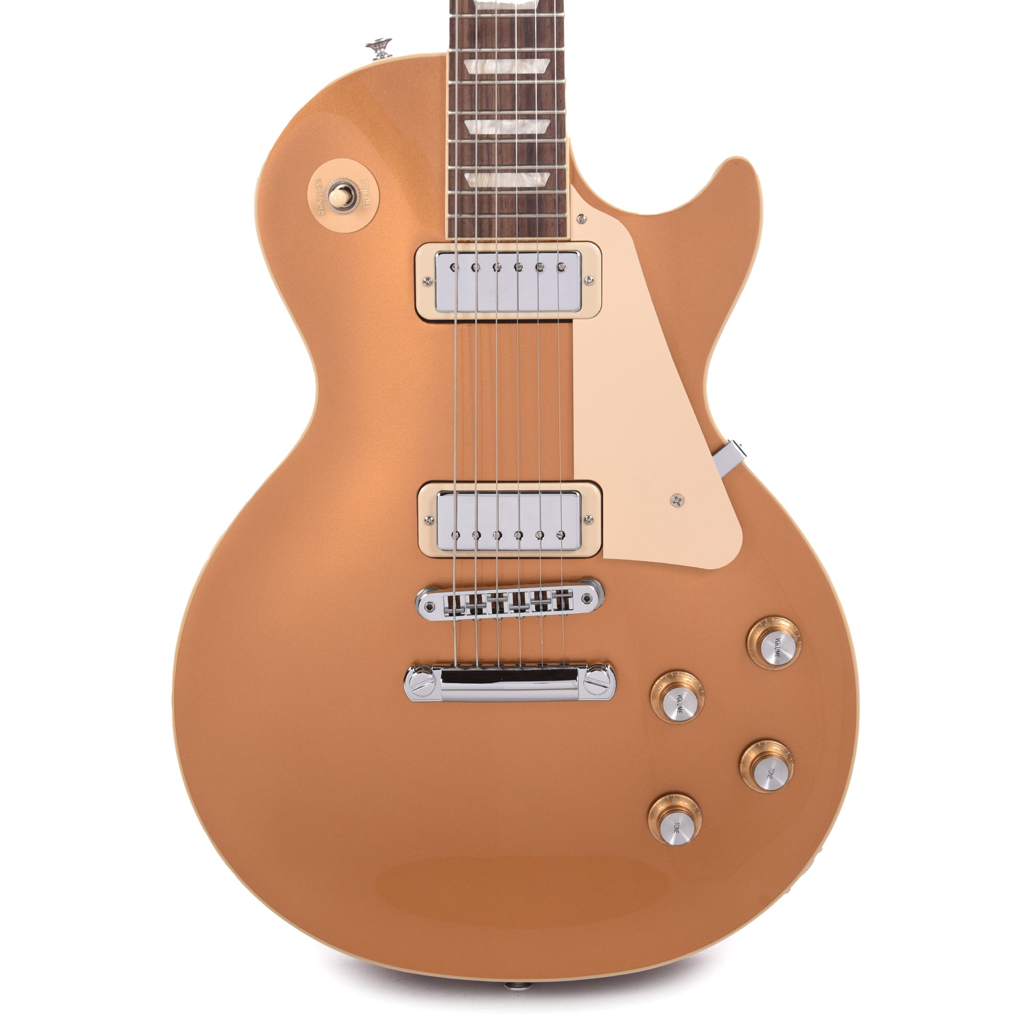 Gibson Original Les Paul '70s Deluxe Gold Top Electric Guitars / Solid Body