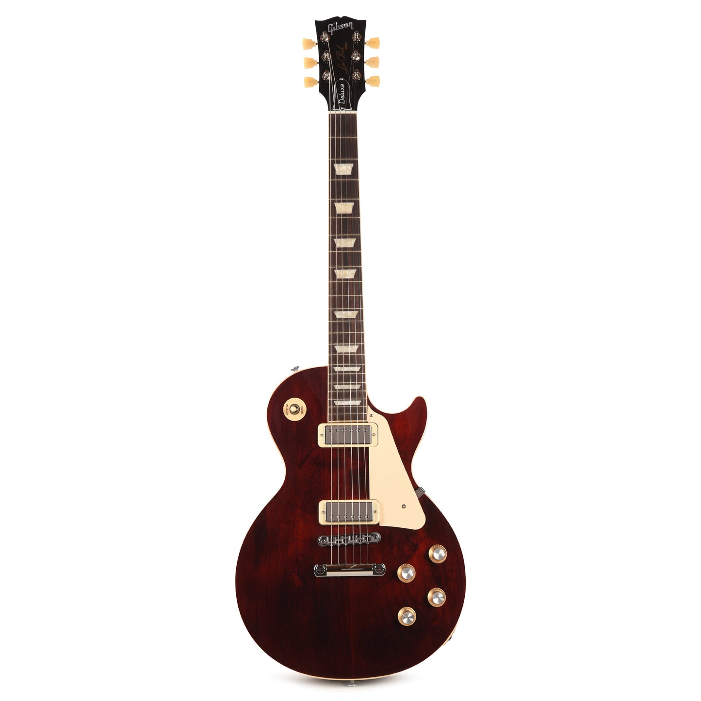 Gibson Original Les Paul '70s Deluxe Wine Red Electric Guitars / Solid Body