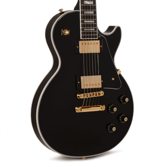 Gibson Original Les Paul Custom '70s Ebony Electric Guitars / Solid Body