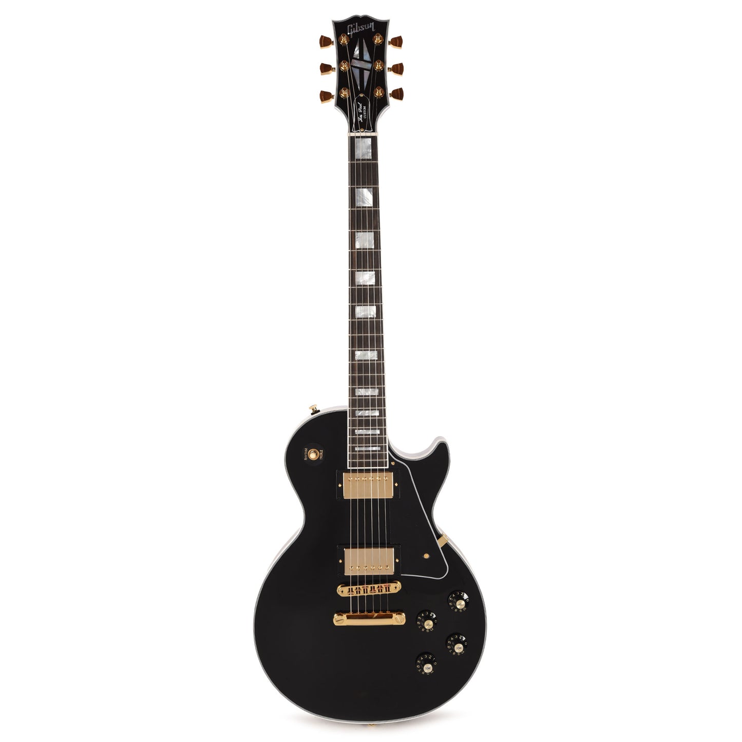Gibson Original Les Paul Custom '70s Ebony Electric Guitars / Solid Body