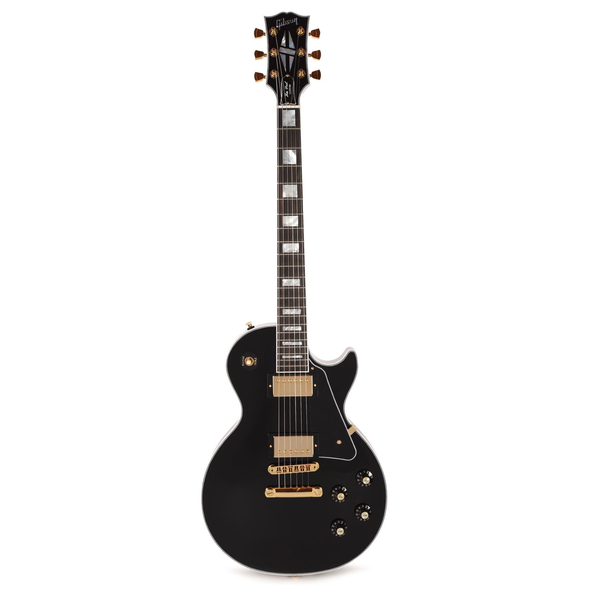 Gibson Original Les Paul Custom '70s Ebony Electric Guitars / Solid Body