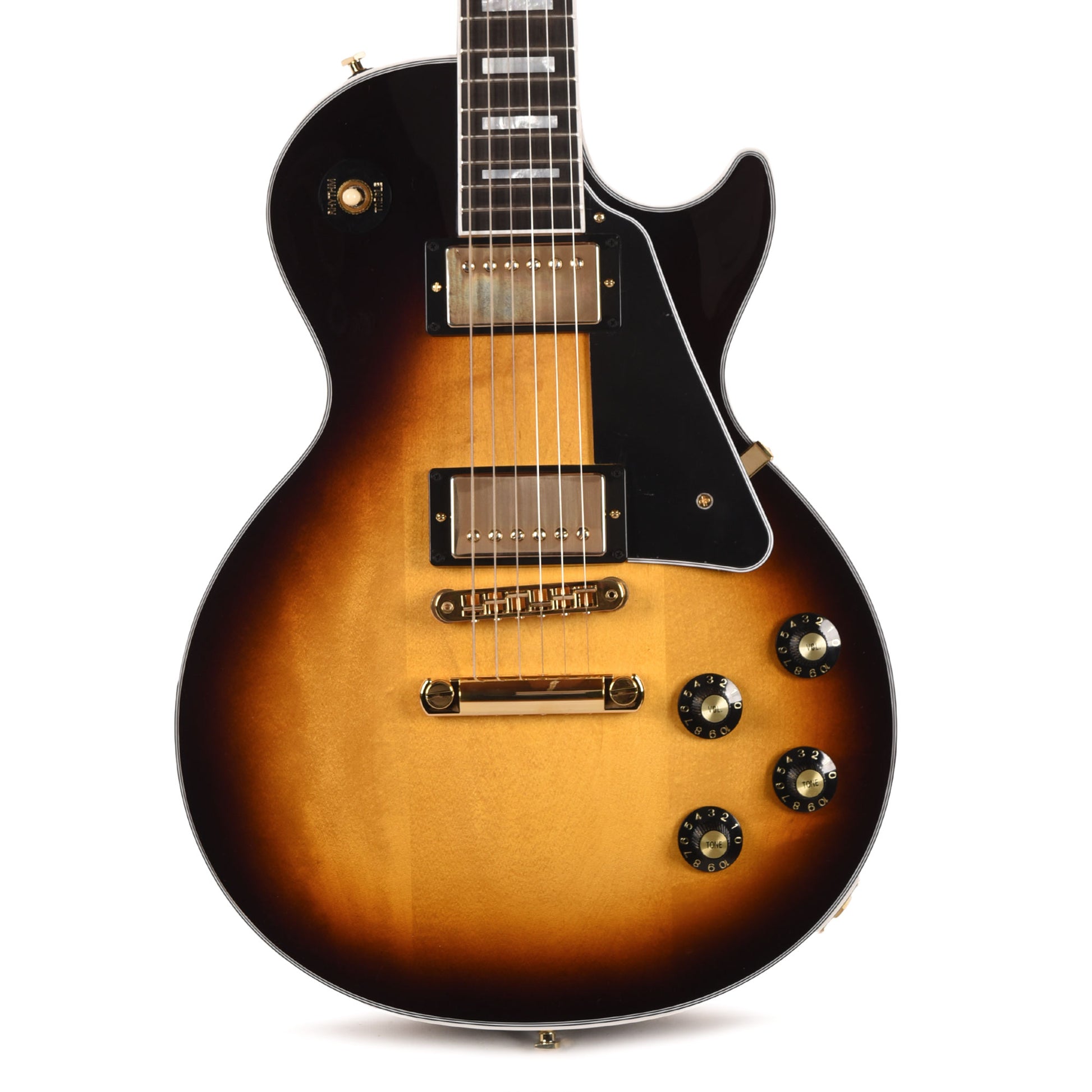 Gibson Original Les Paul Custom '70s Tobacco Burst Electric Guitars / Solid Body