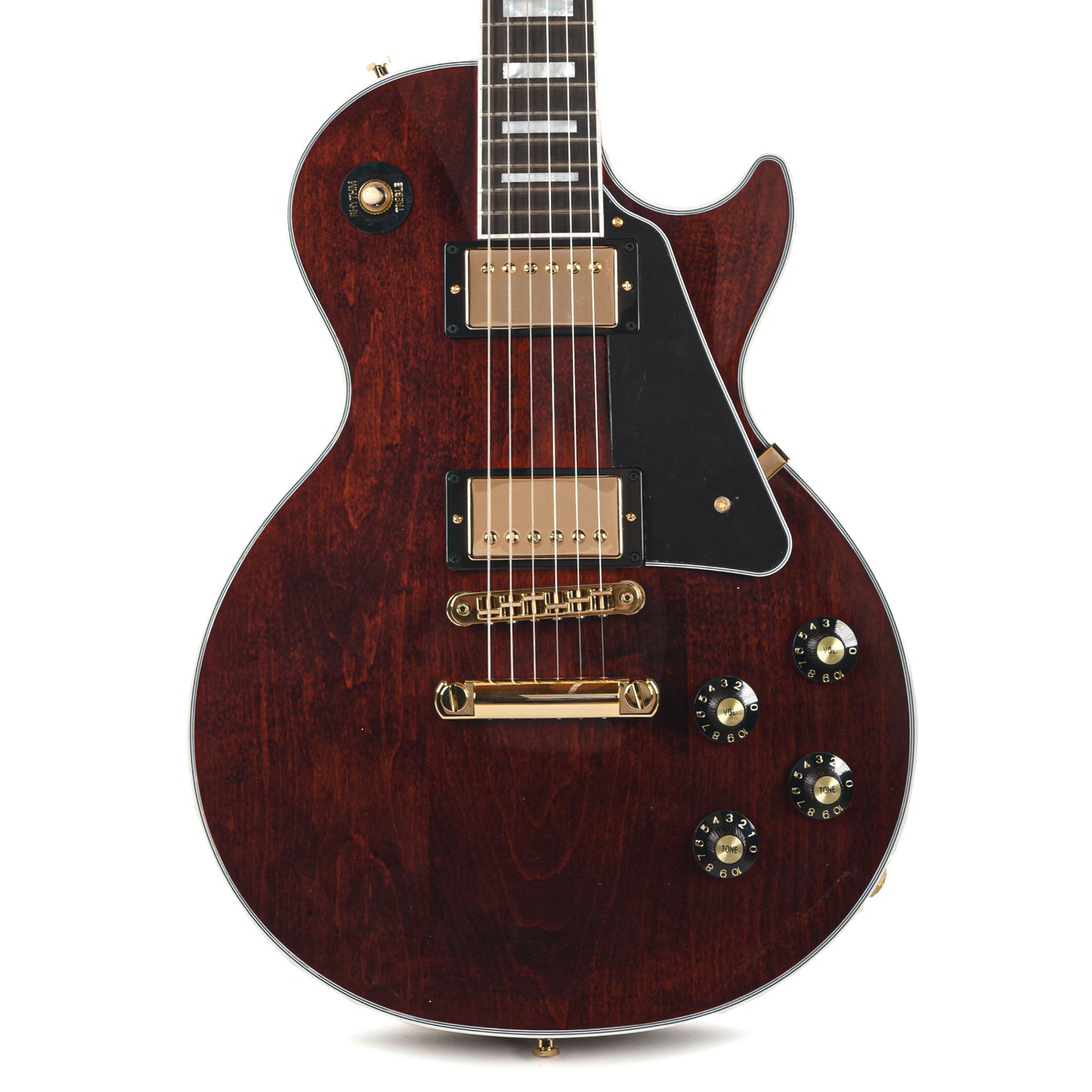 Gibson Original Les Paul Custom '70s Wine Red Electric Guitars / Solid Body