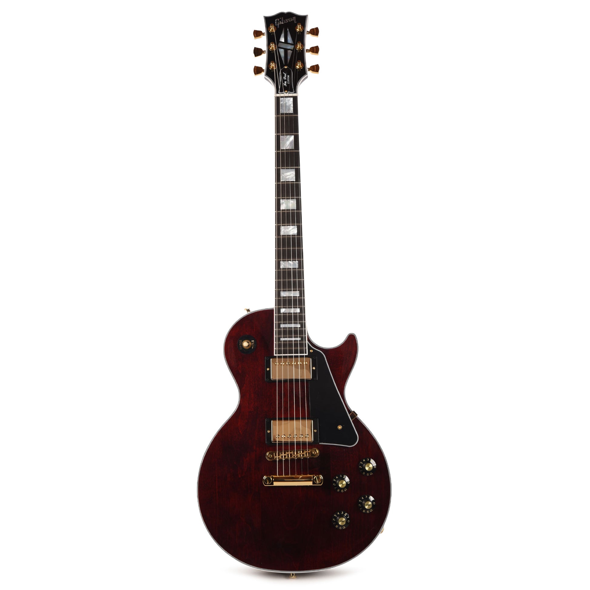 Gibson Original Les Paul Custom '70s Wine Red Electric Guitars / Solid Body