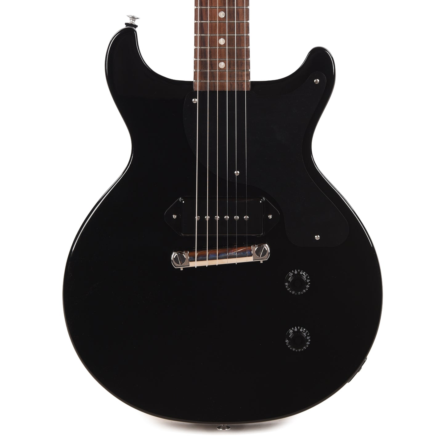 Gibson Original Les Paul Junior Double Cutaway Ebony Electric Guitars / Solid Body