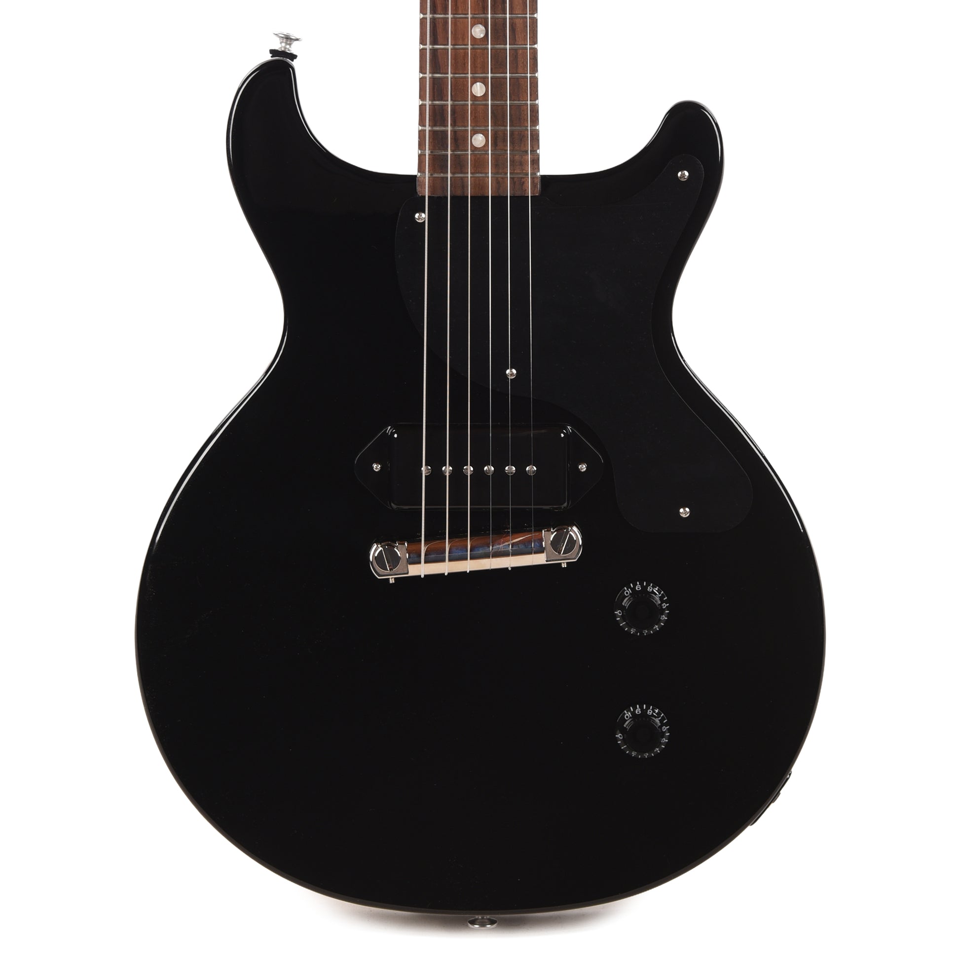 Gibson Original Les Paul Junior Double Cutaway Ebony Electric Guitars / Solid Body