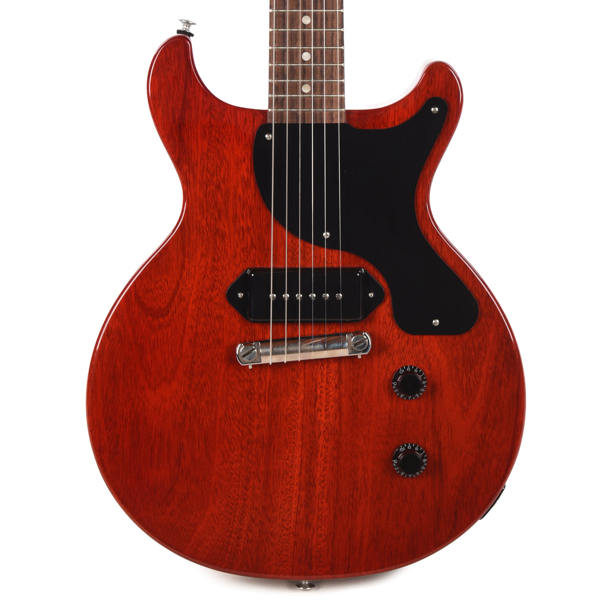 Gibson Original Les Paul Junior Double Cutaway Vintage Cherry Electric Guitars / Solid Body
