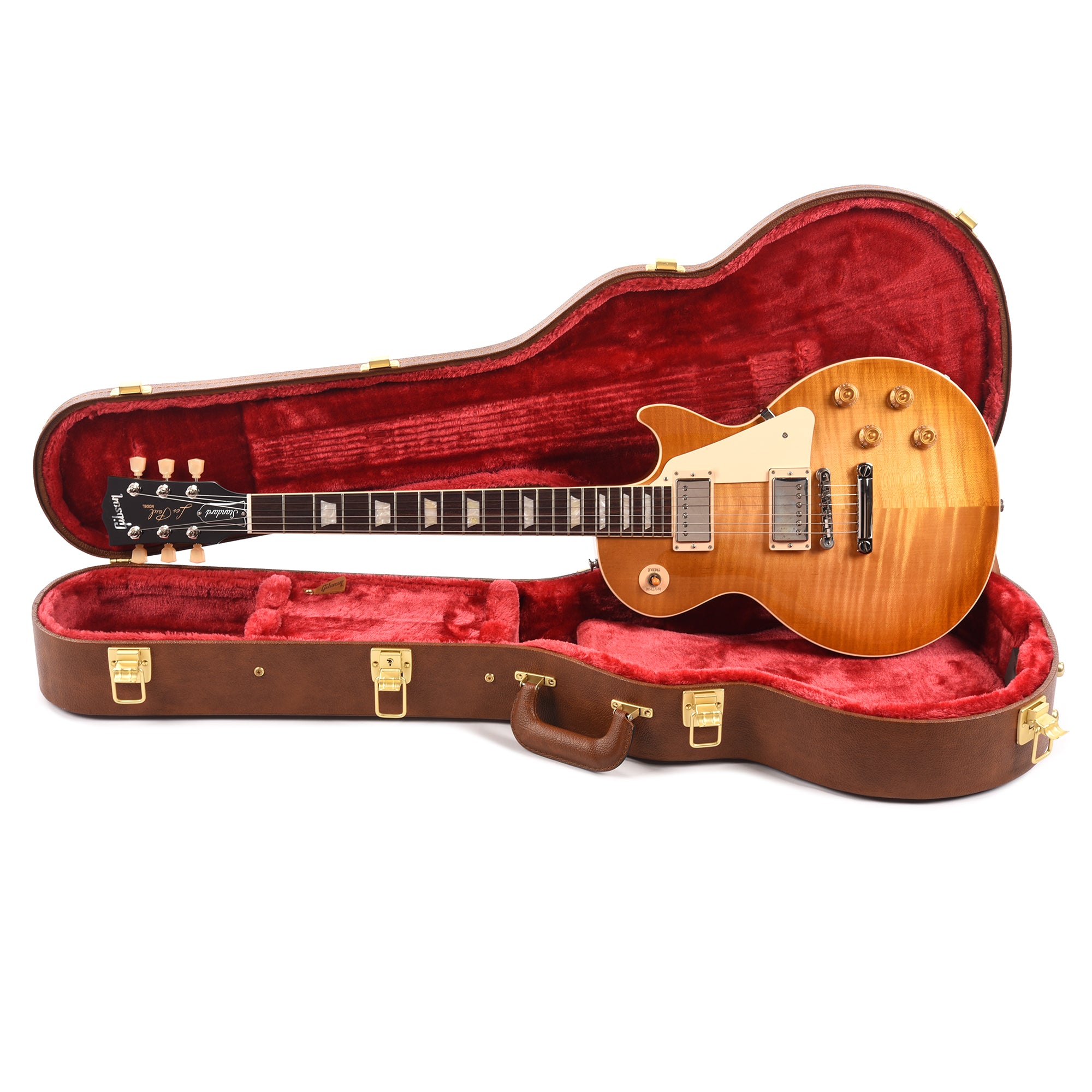 Gibson Original Les Paul Standard '50s Dirty Lemon Burst Electric Guitars / Solid Body