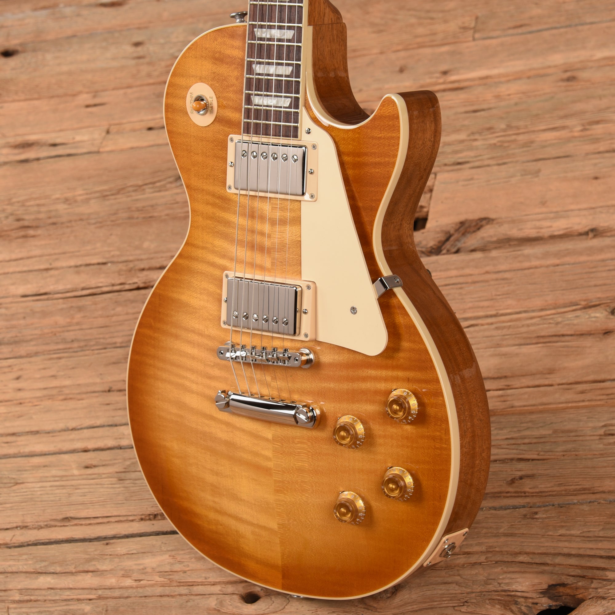 Gibson Original Les Paul Standard '50s Dirty Lemon Burst Electric Guitars / Solid Body