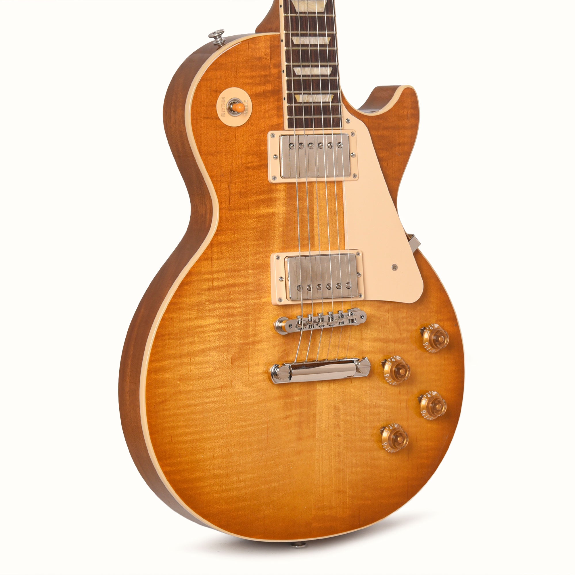 Gibson Original Les Paul Standard '50s Dirty Lemon Burst Electric Guitars / Solid Body