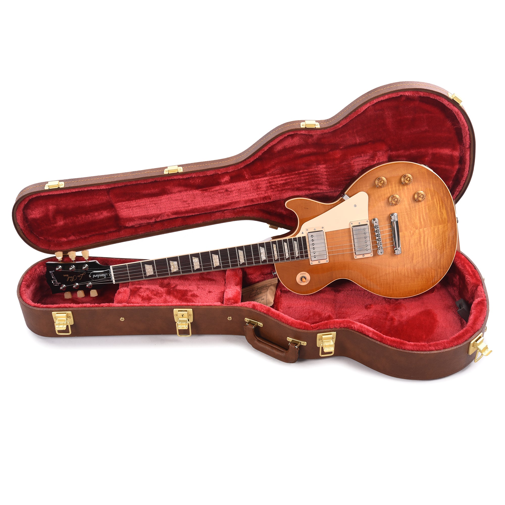 Gibson Original Les Paul Standard '50s Dirty Lemon Burst Electric Guitars / Solid Body