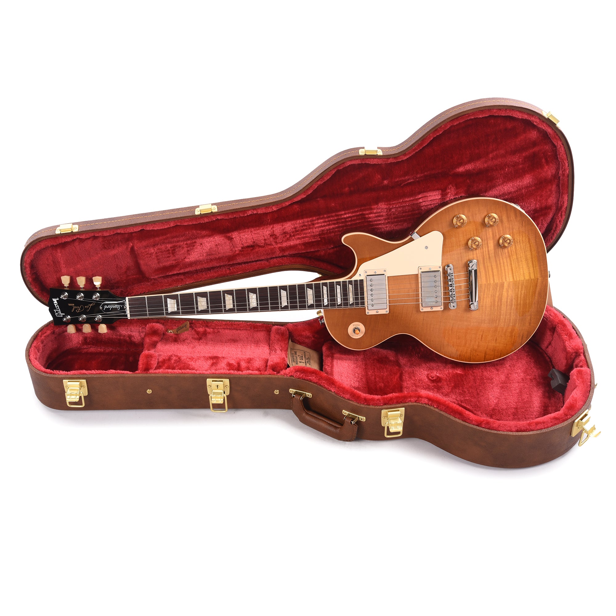 Gibson Original Les Paul Standard '50s Dirty Lemon Burst Electric Guitars / Solid Body