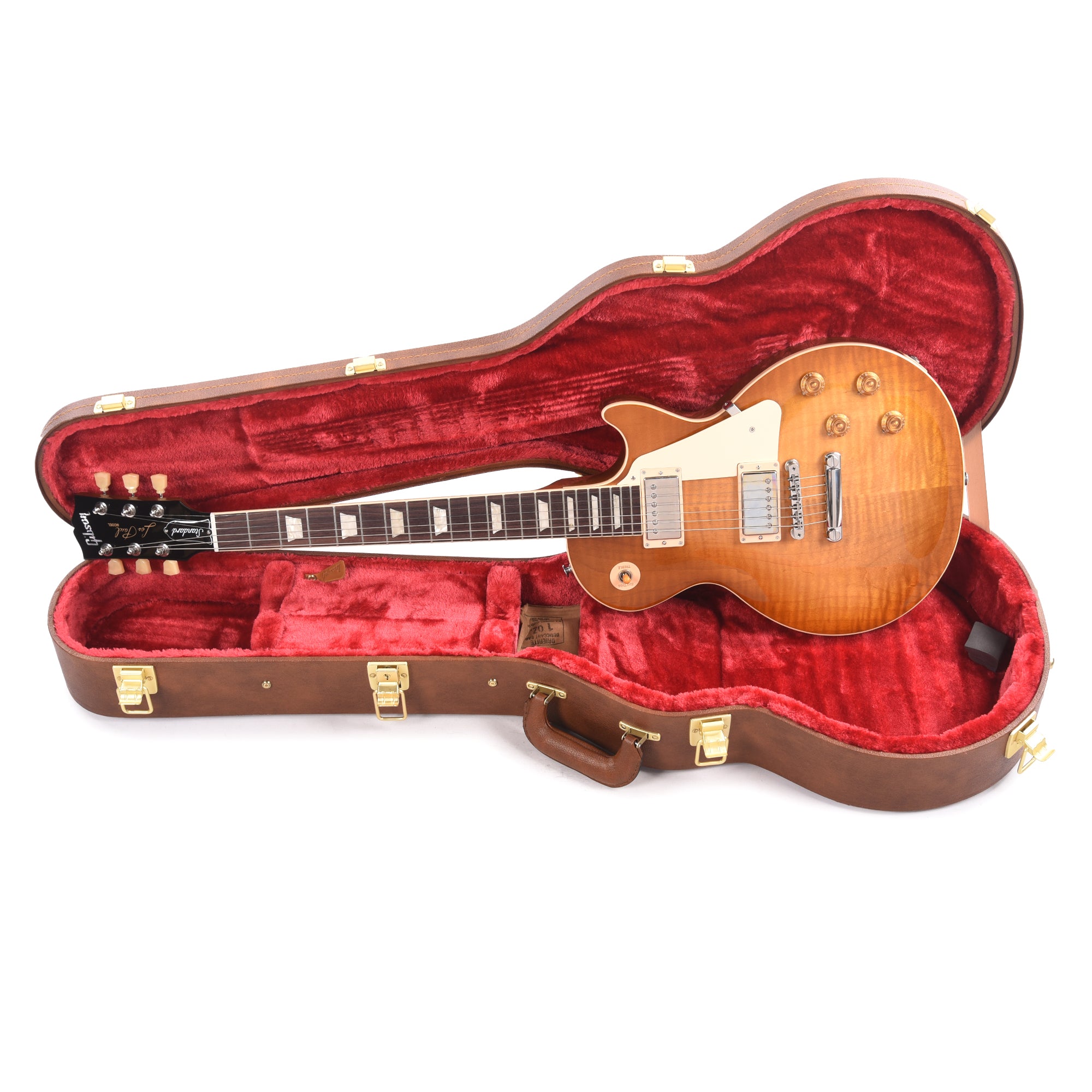 Gibson Original Les Paul Standard '50s Dirty Lemon Burst Electric Guitars / Solid Body