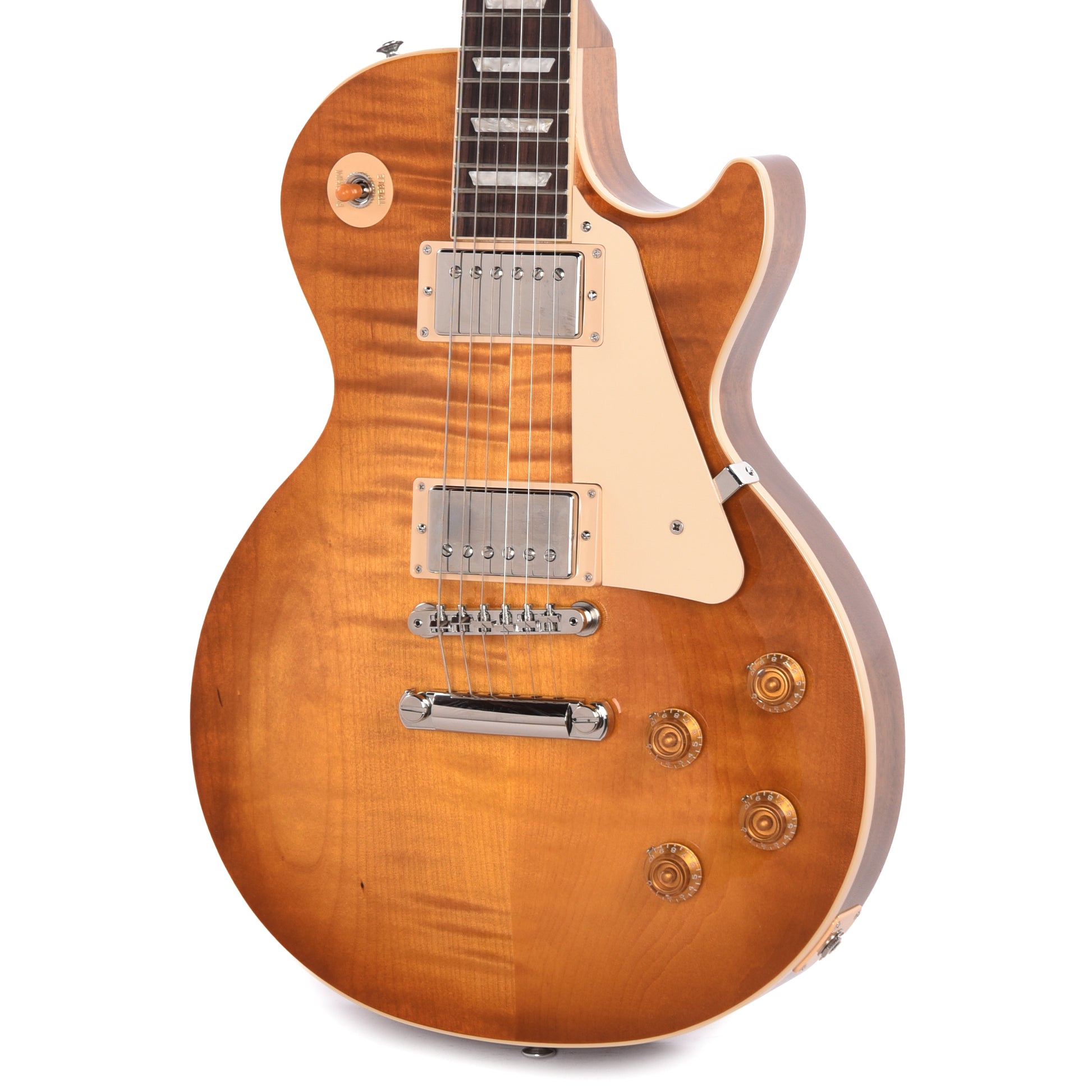 Gibson Original Les Paul Standard '50s Dirty Lemon Burst Electric Guitars / Solid Body