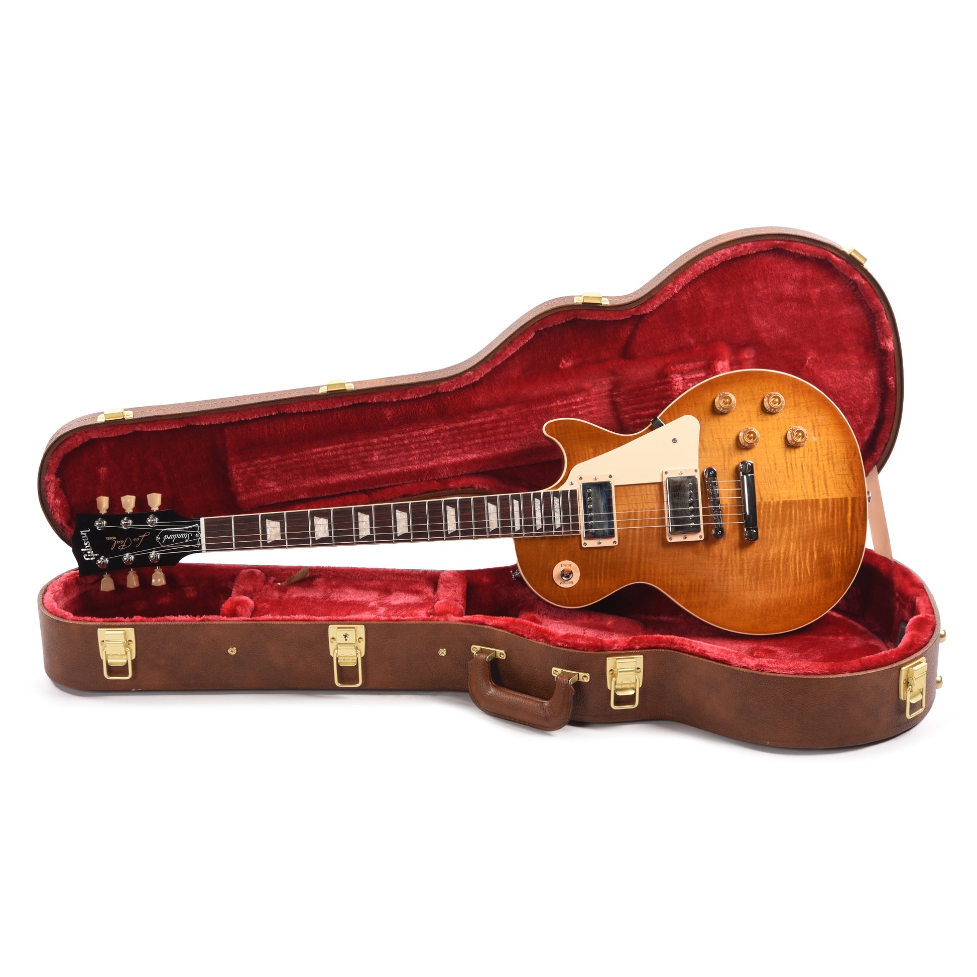 Gibson Original Les Paul Standard '50s Dirty Lemon Burst Electric Guitars / Solid Body