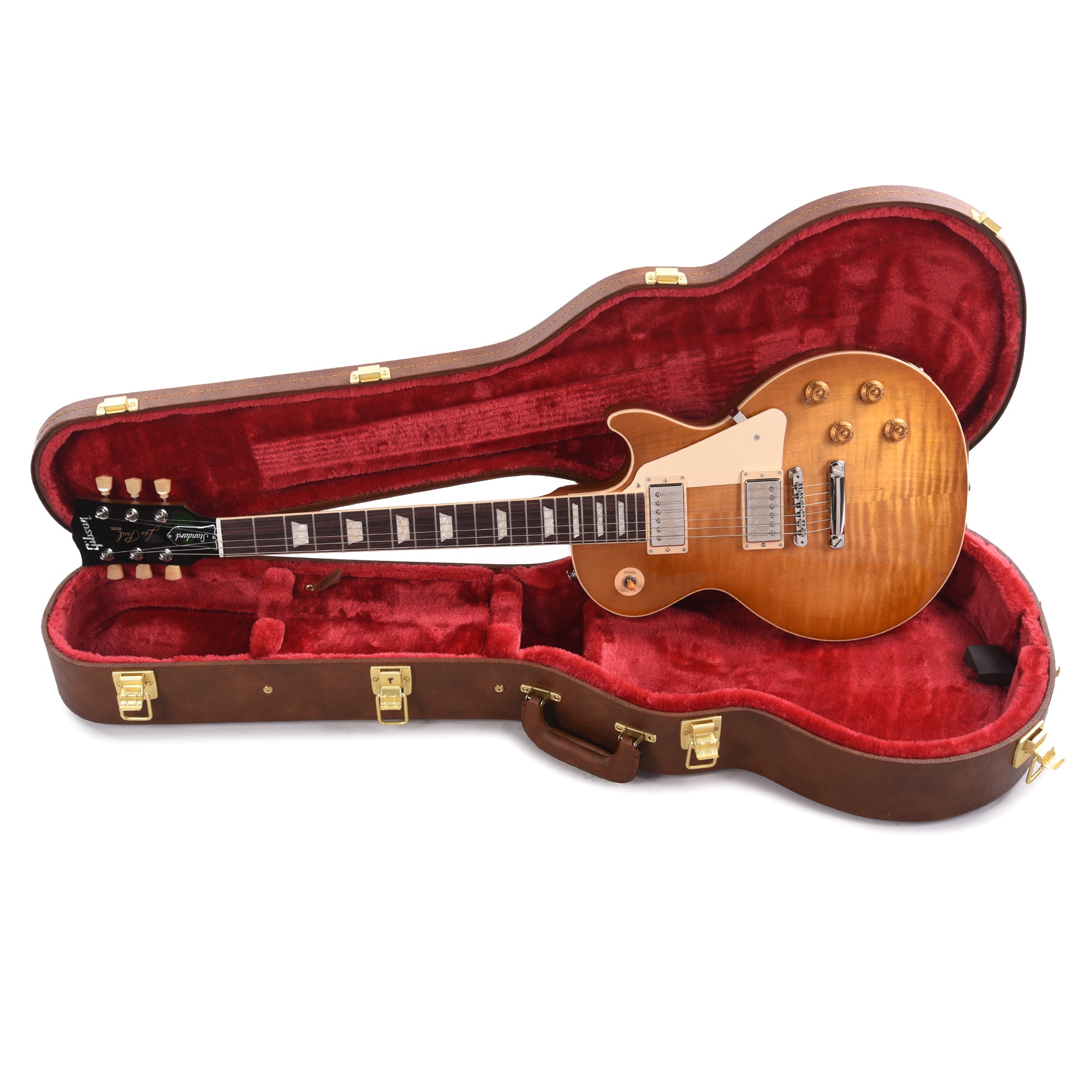 Gibson Original Les Paul Standard '50s Dirty Lemon Burst Electric Guitars / Solid Body