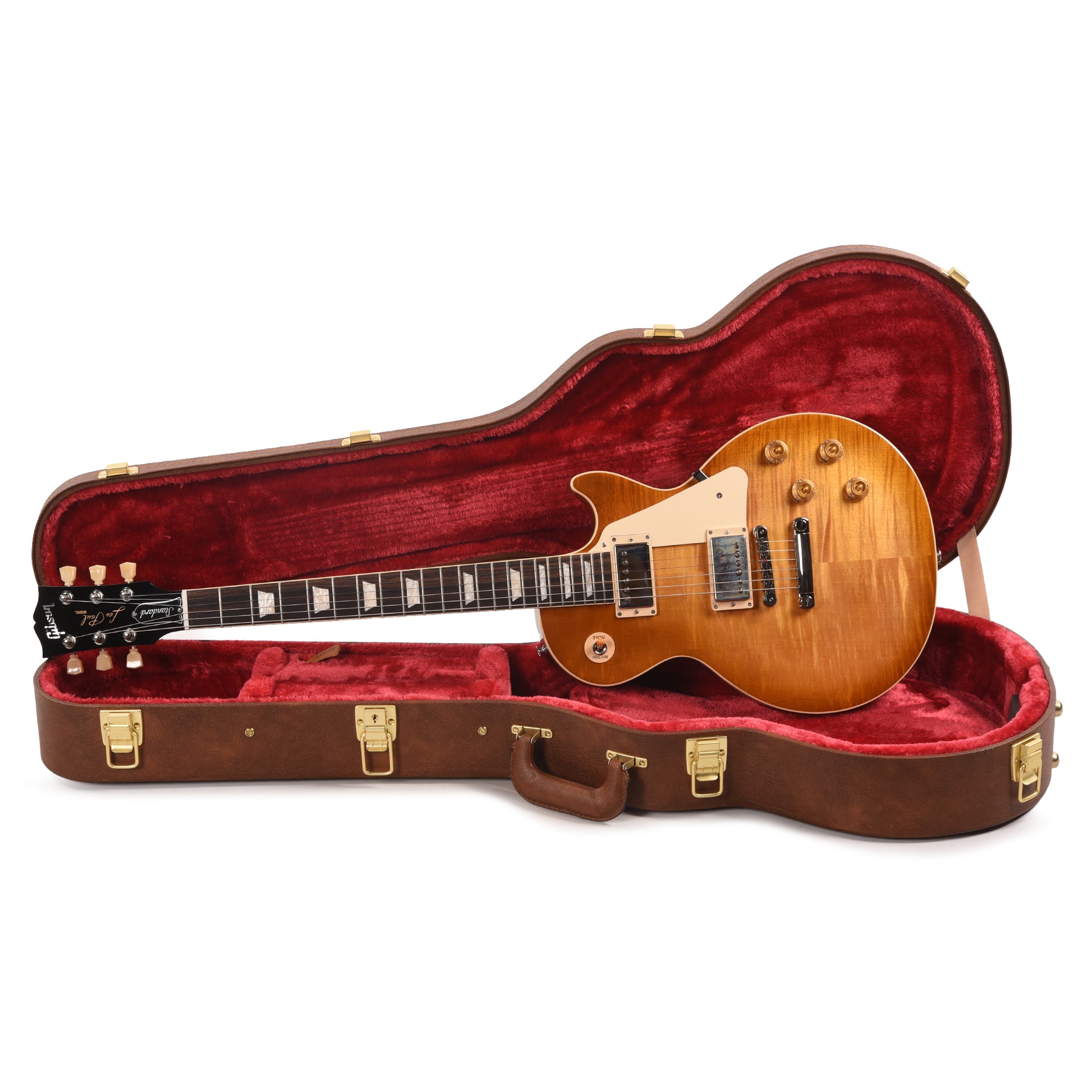 Gibson Original Les Paul Standard '50s Dirty Lemon Burst Electric Guitars / Solid Body