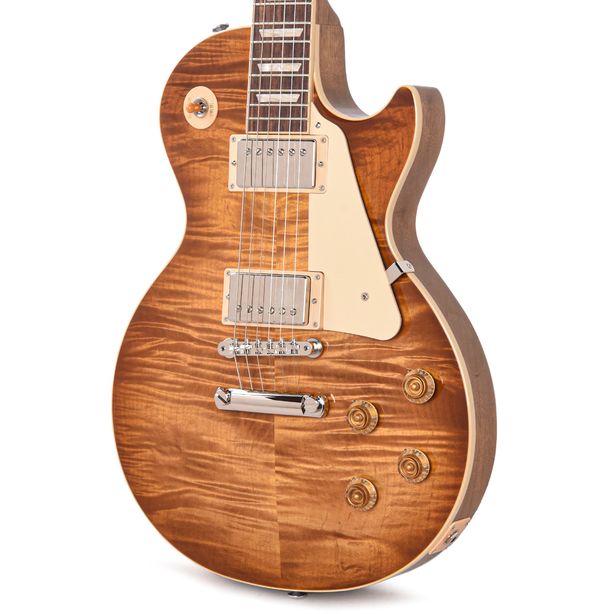 Gibson Original Les Paul Standard '50s Dirty Lemon Burst Electric Guitars / Solid Body