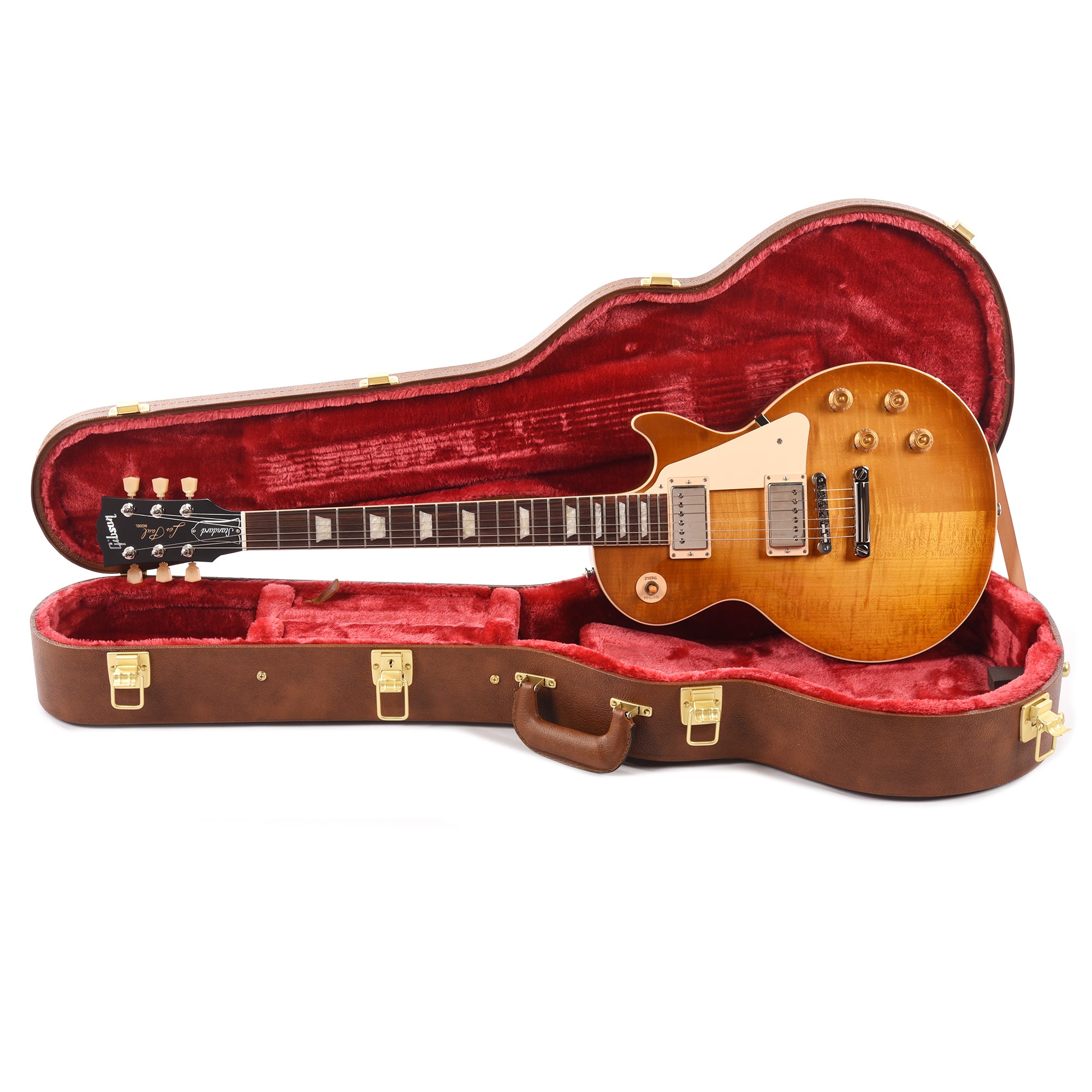 Gibson Original Les Paul Standard '50s Dirty Lemon Burst Electric Guitars / Solid Body