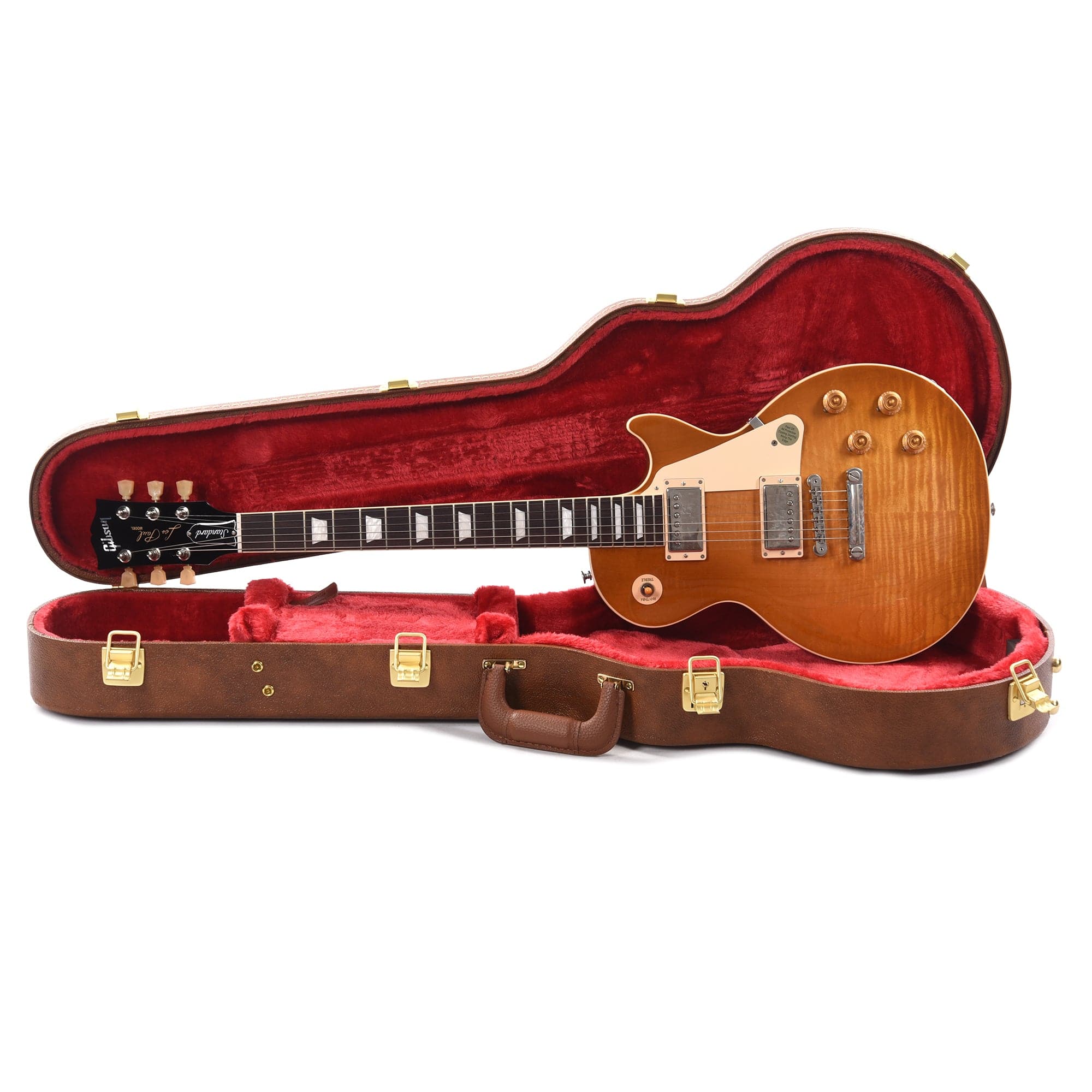 Gibson Original Les Paul Standard '50s Dirty Lemon Burst Electric Guitars / Solid Body