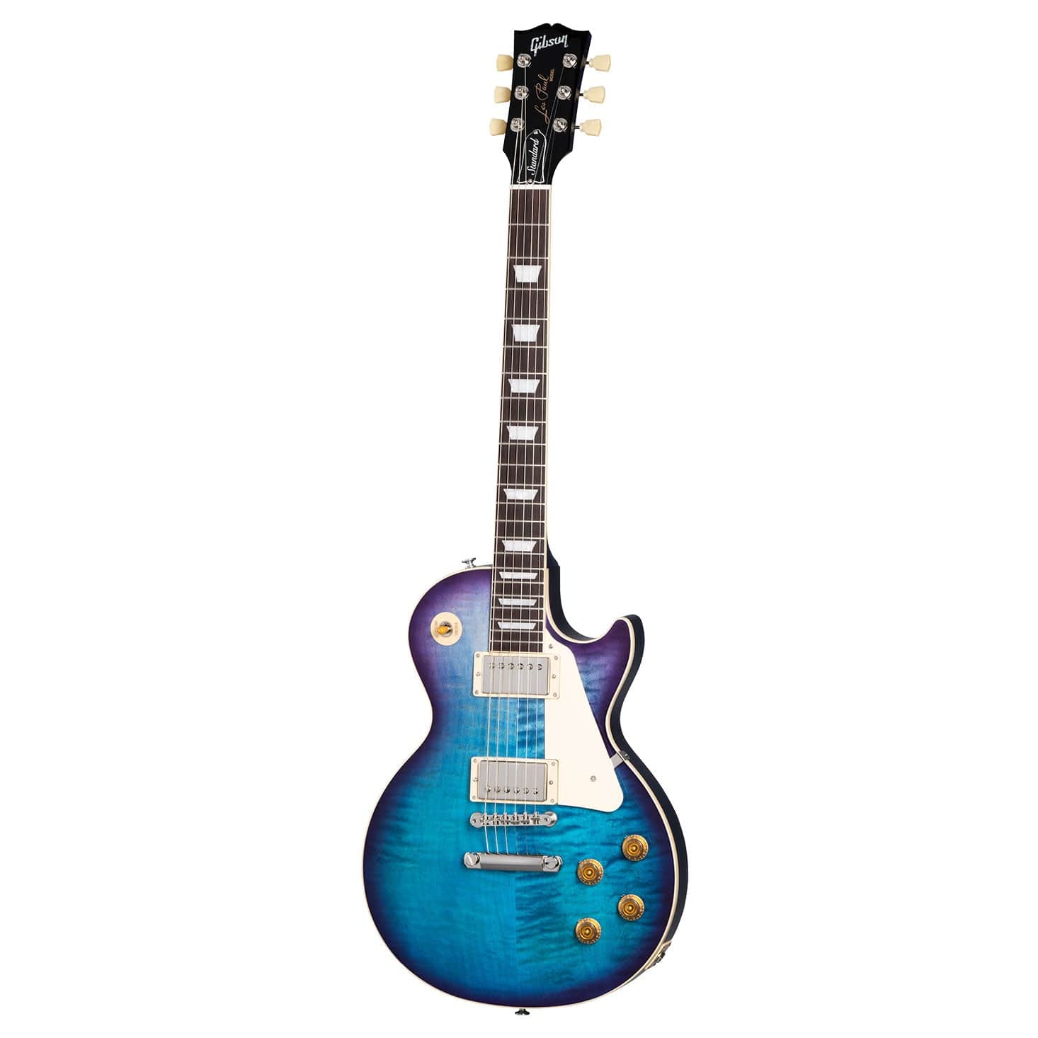 Gibson Original Les Paul Standard '50s Figured Top Blueberry Burst Electric Guitars / Solid Body