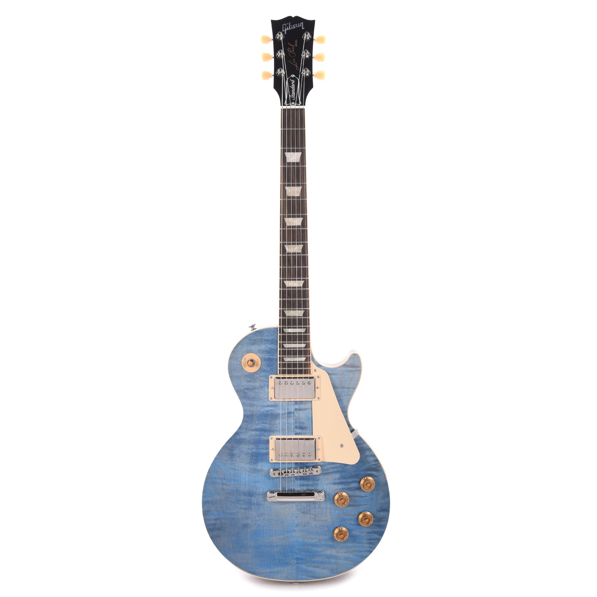 Gibson Original Les Paul Standard '50s Figured Top Ocean Blue Electric Guitars / Solid Body