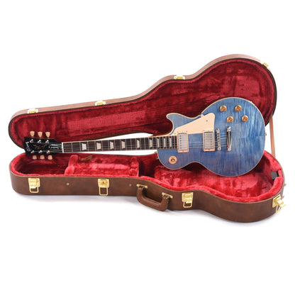 Gibson Original Les Paul Standard '50s Figured Top Ocean Blue Electric Guitars / Solid Body