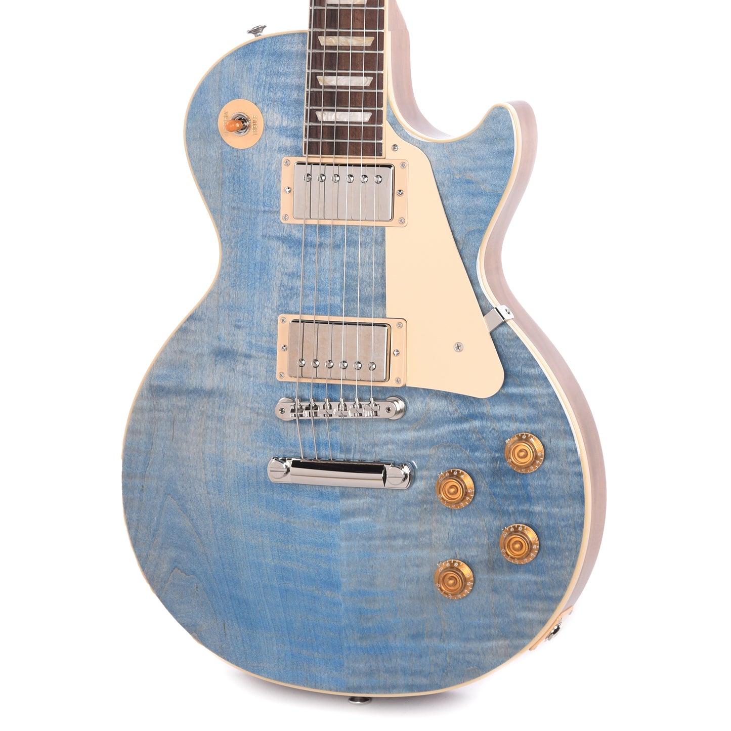 Gibson Original Les Paul Standard '50s Figured Top Ocean Blue Electric Guitars / Solid Body