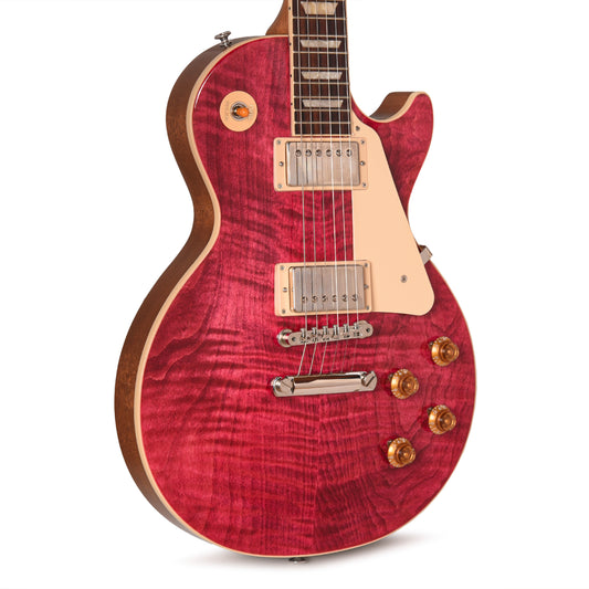 Gibson Original Les Paul Standard '50s Figured Top Translucent Fuchsia Electric Guitars / Solid Body