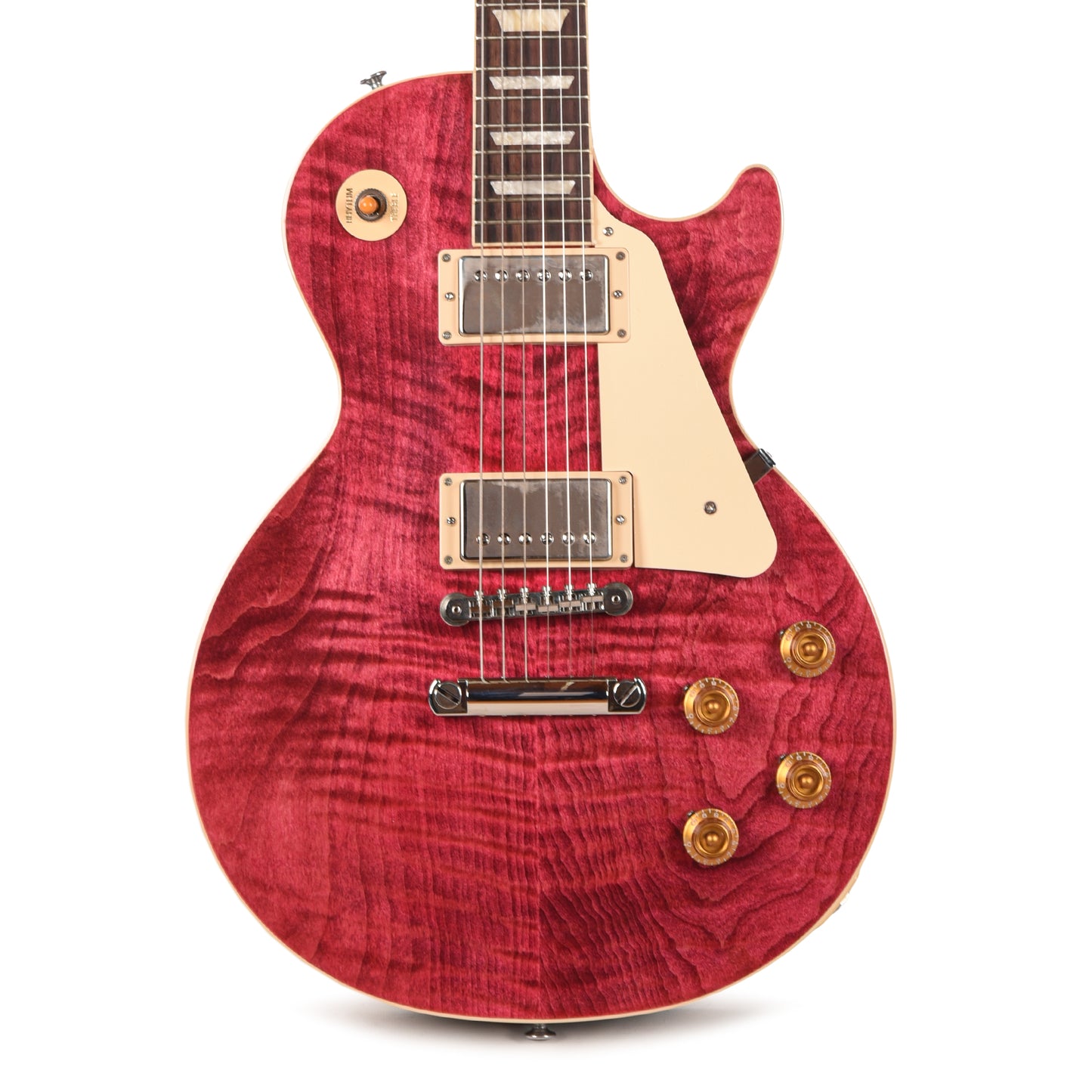 Gibson Original Les Paul Standard '50s Figured Top Translucent Fuchsia Electric Guitars / Solid Body