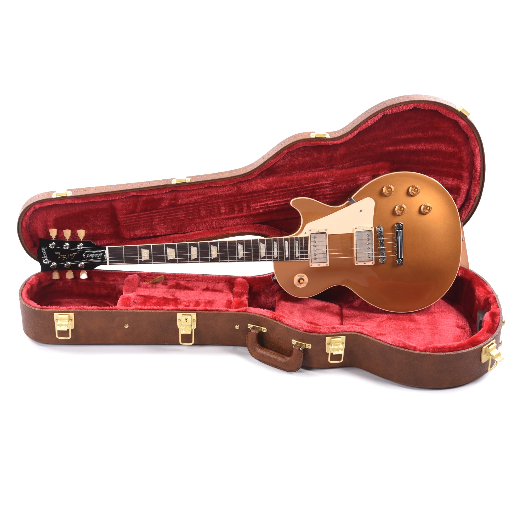 Gibson Original Les Paul Standard '50s Goldtop Electric Guitars / Solid Body