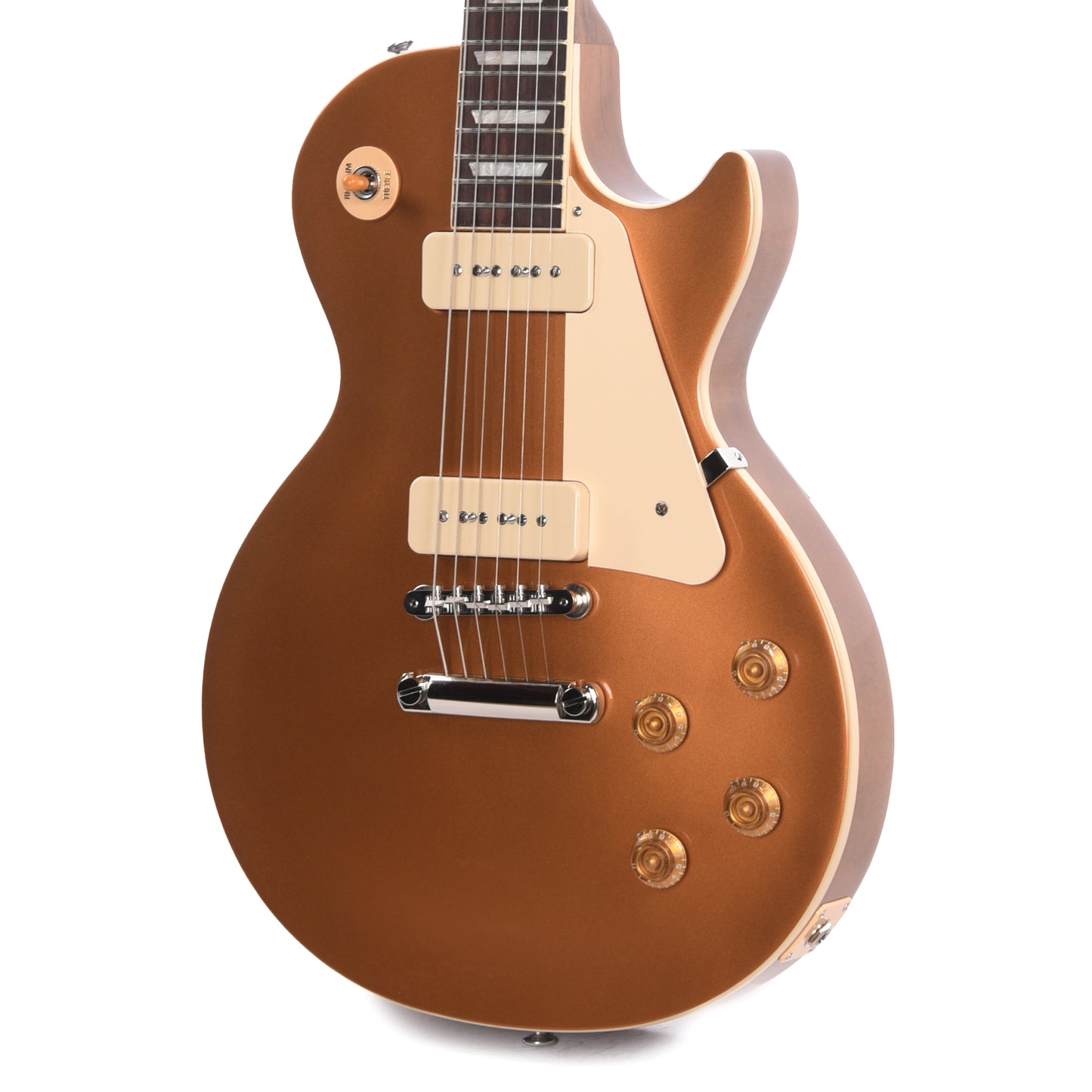 Gibson Original Les Paul Standard '50s P-90 Gold Top Electric Guitars / Solid Body