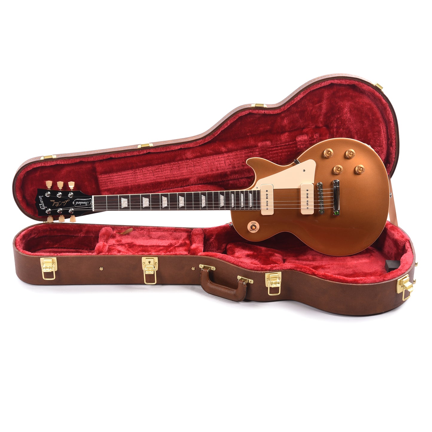 Gibson Original Les Paul Standard '50s P-90 Gold Top Electric Guitars / Solid Body