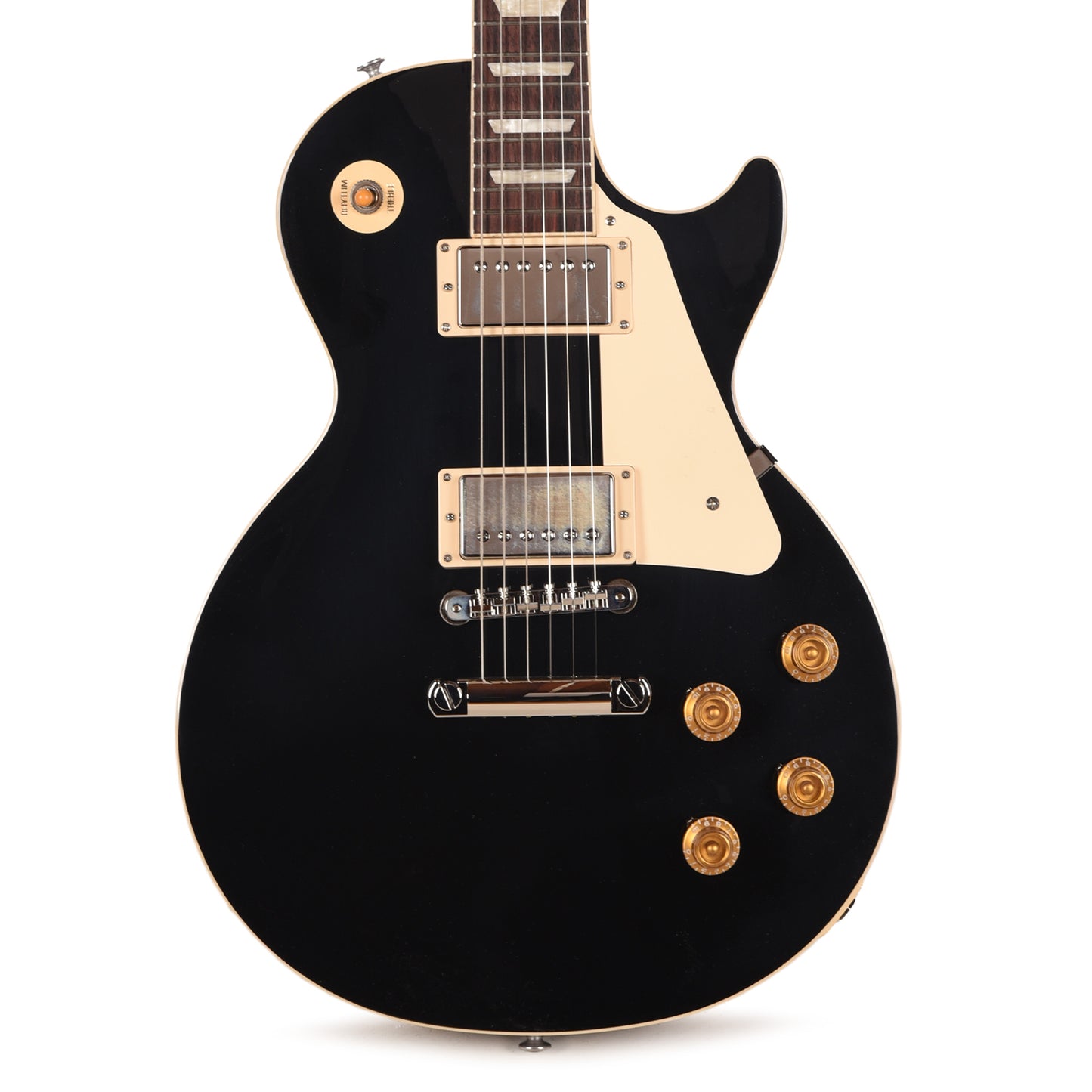 Gibson Original Les Paul Standard '50s Plain Top Ebony Top Electric Guitars / Solid Body
