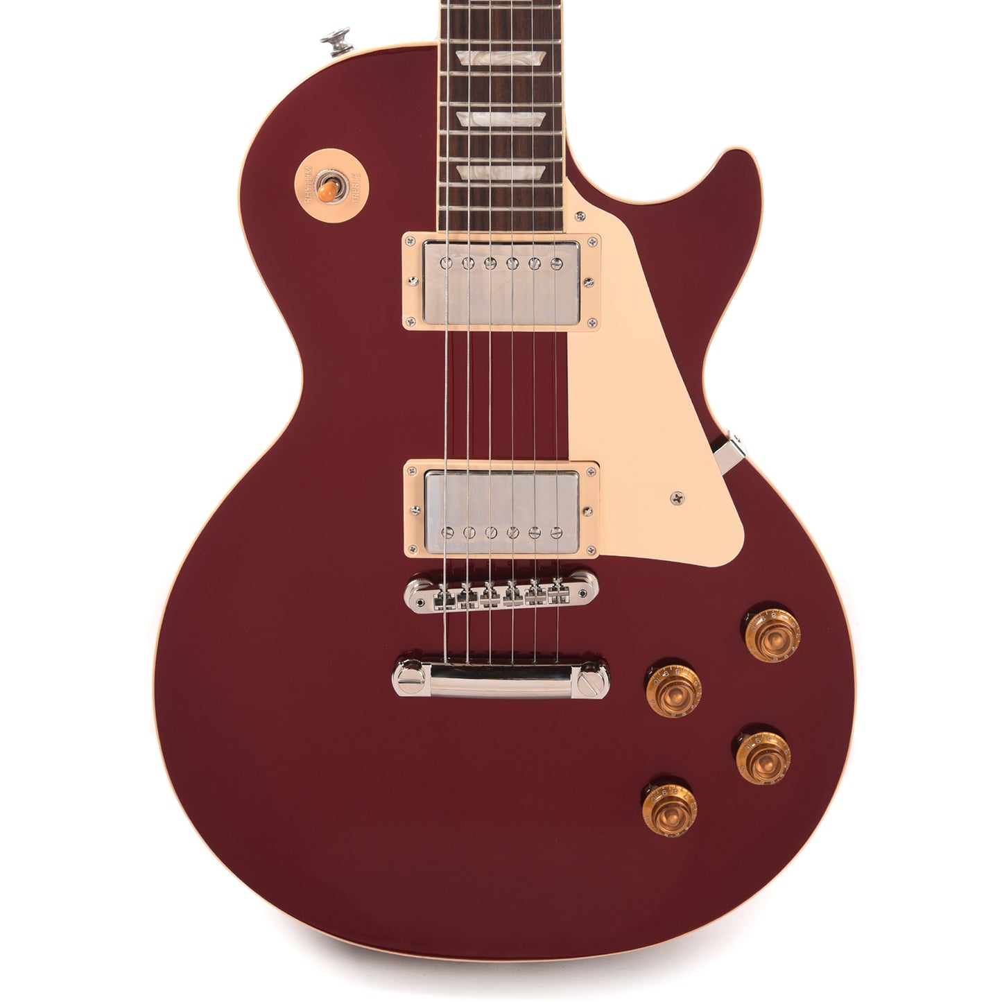 Gibson Original Les Paul Standard '50s Plain Top Sparkling Burgundy Top Sparkling Electric Guitars / Solid Body