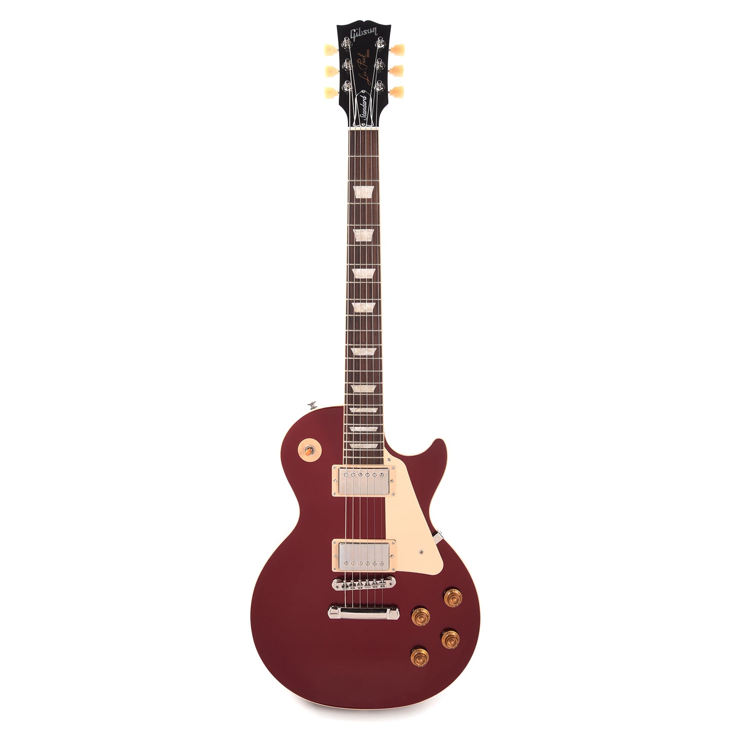 Gibson Original Les Paul Standard '50s Plain Top Sparkling Burgundy Top Sparkling Electric Guitars / Solid Body