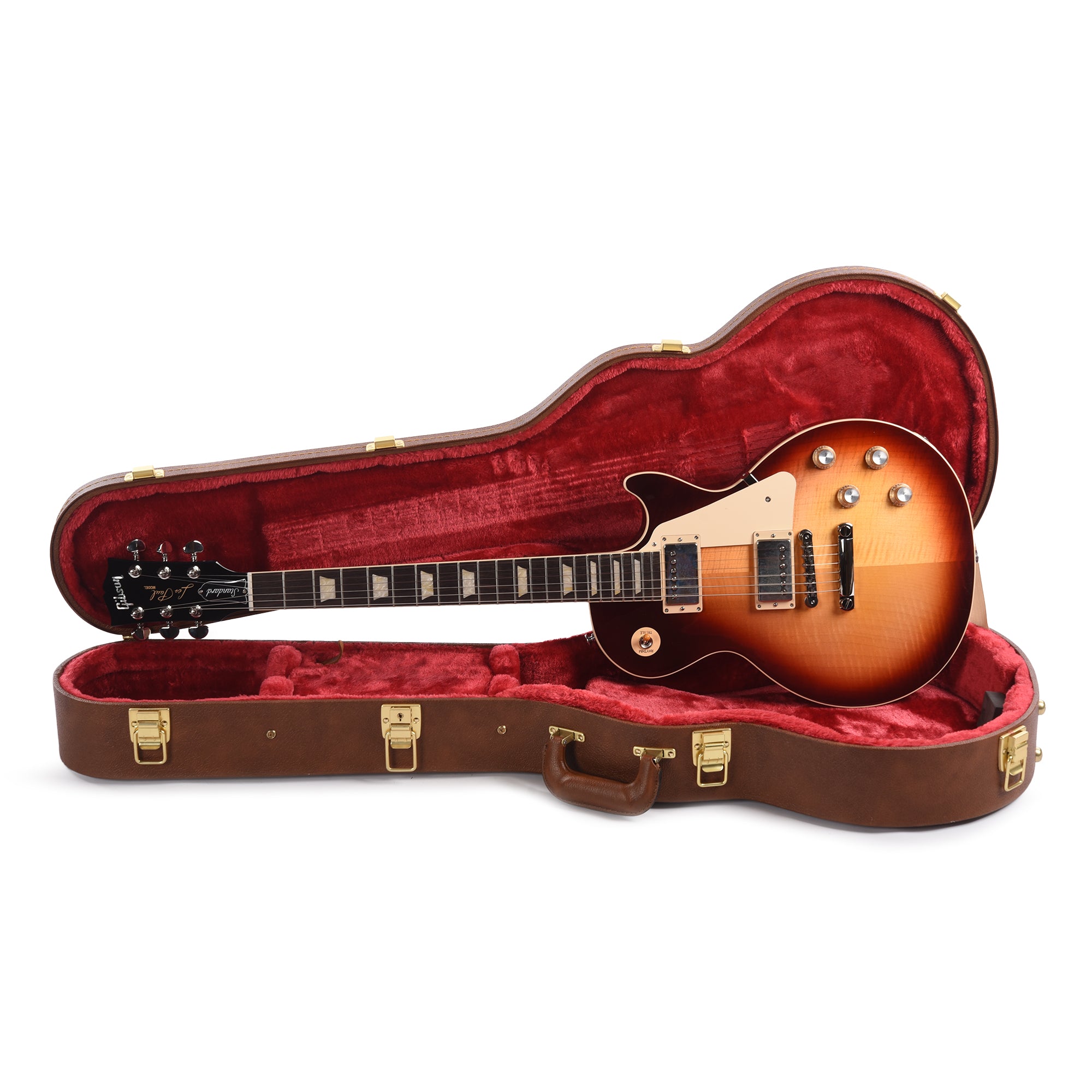 Gibson Original Les Paul Standard '60s Bourbon Burst Electric Guitars / Solid Body