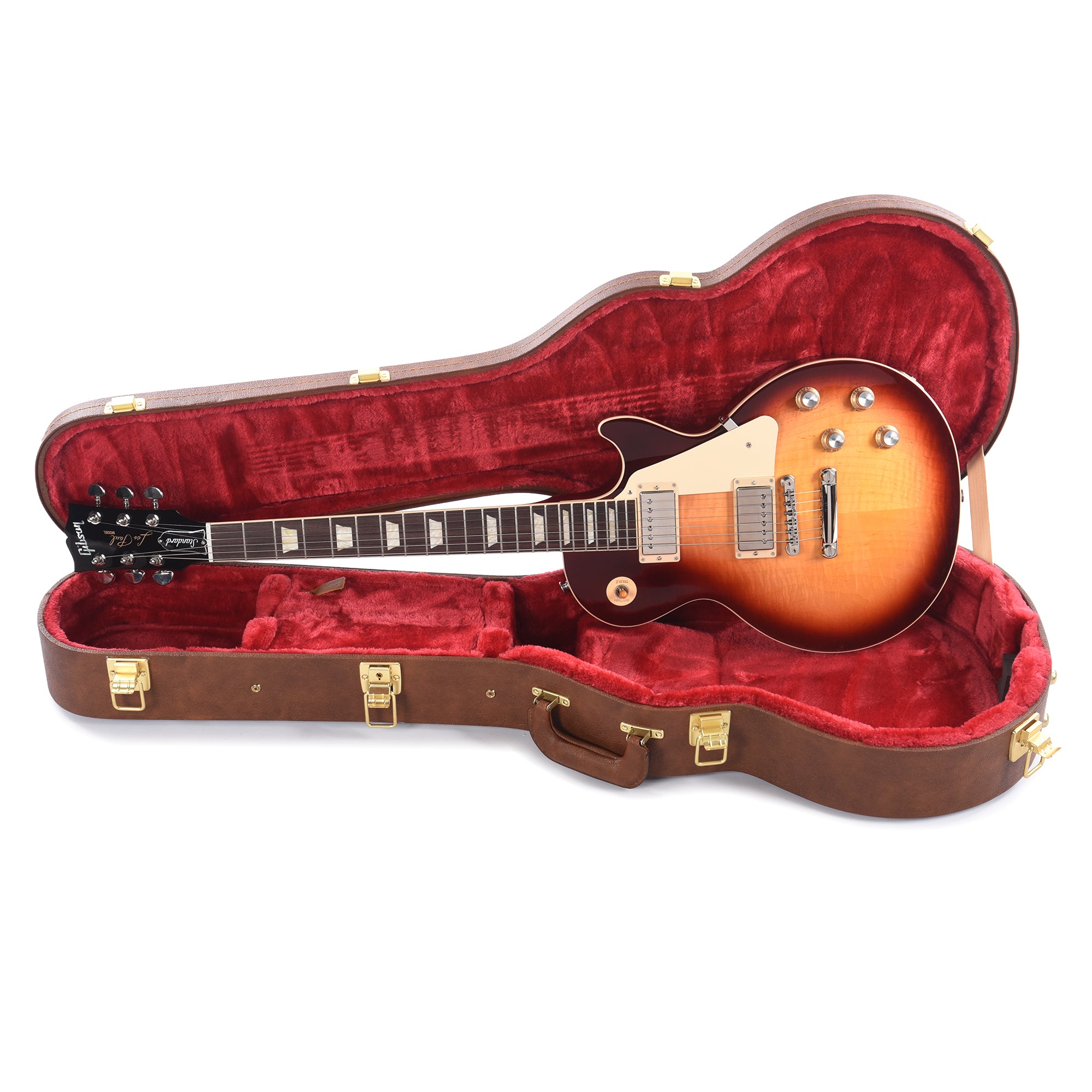 Gibson Original Les Paul Standard '60s Bourbon Burst Electric Guitars / Solid Body