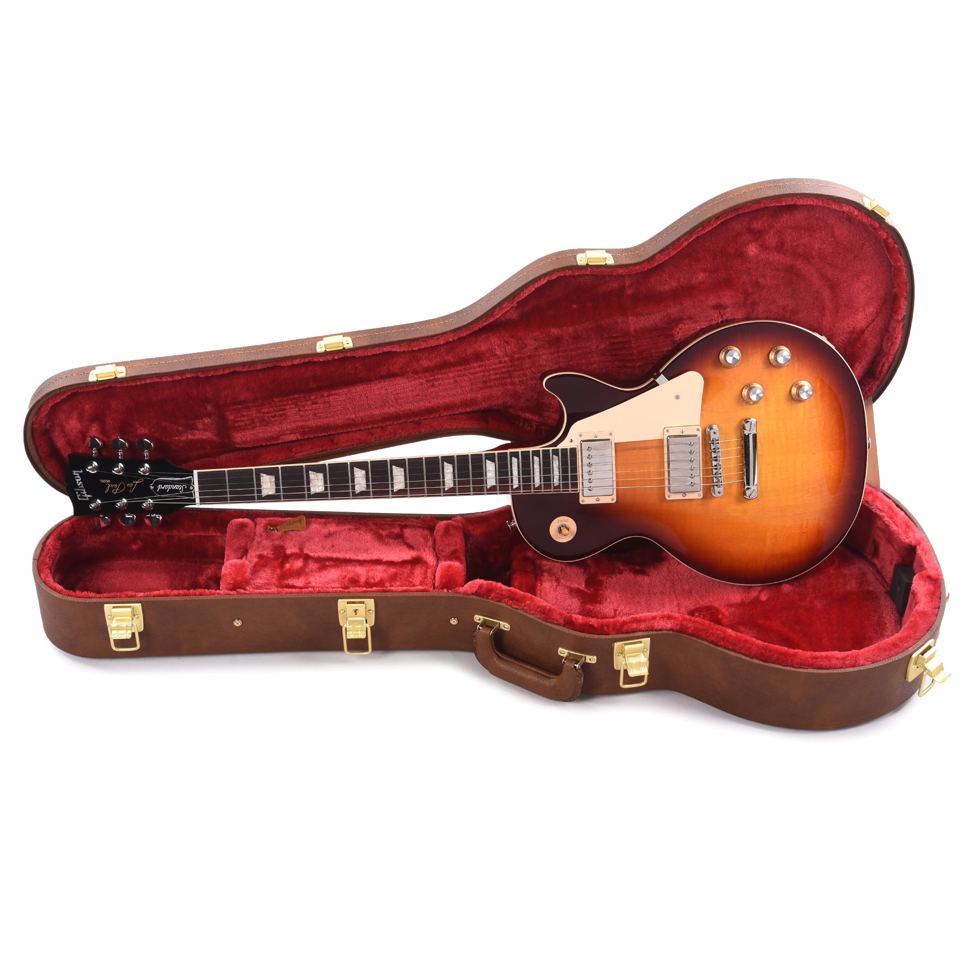 Gibson Original Les Paul Standard '60s Bourbon Burst Electric Guitars / Solid Body