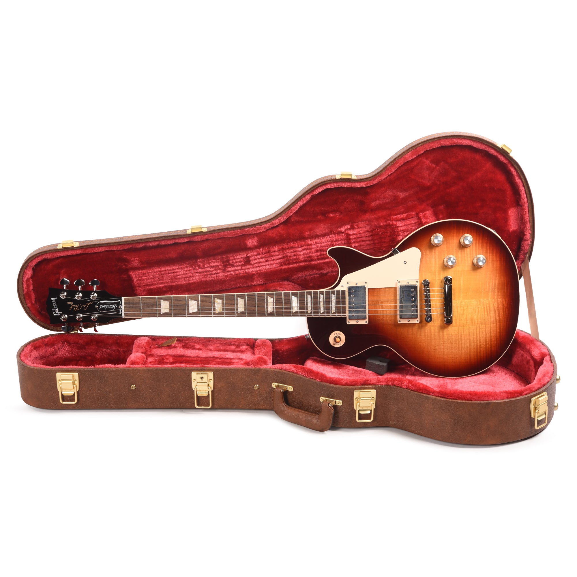 Gibson Original Les Paul Standard '60s Bourbon Burst Electric Guitars / Solid Body