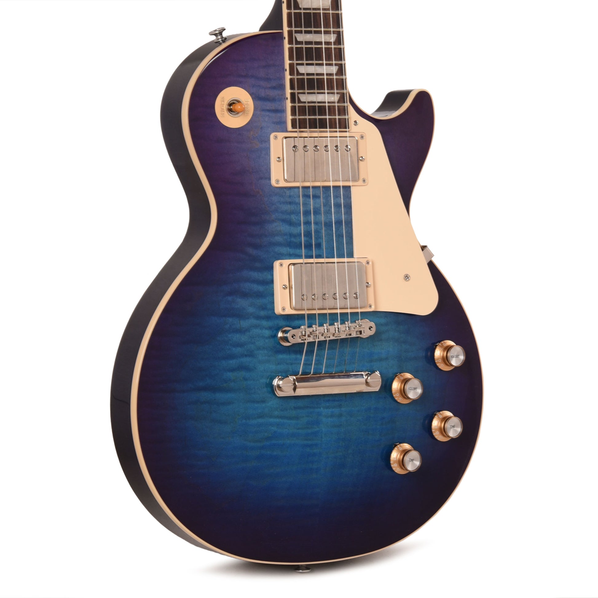 Gibson Original Les Paul Standard '60s Figured Top Blueberry Burst Electric Guitars / Solid Body
