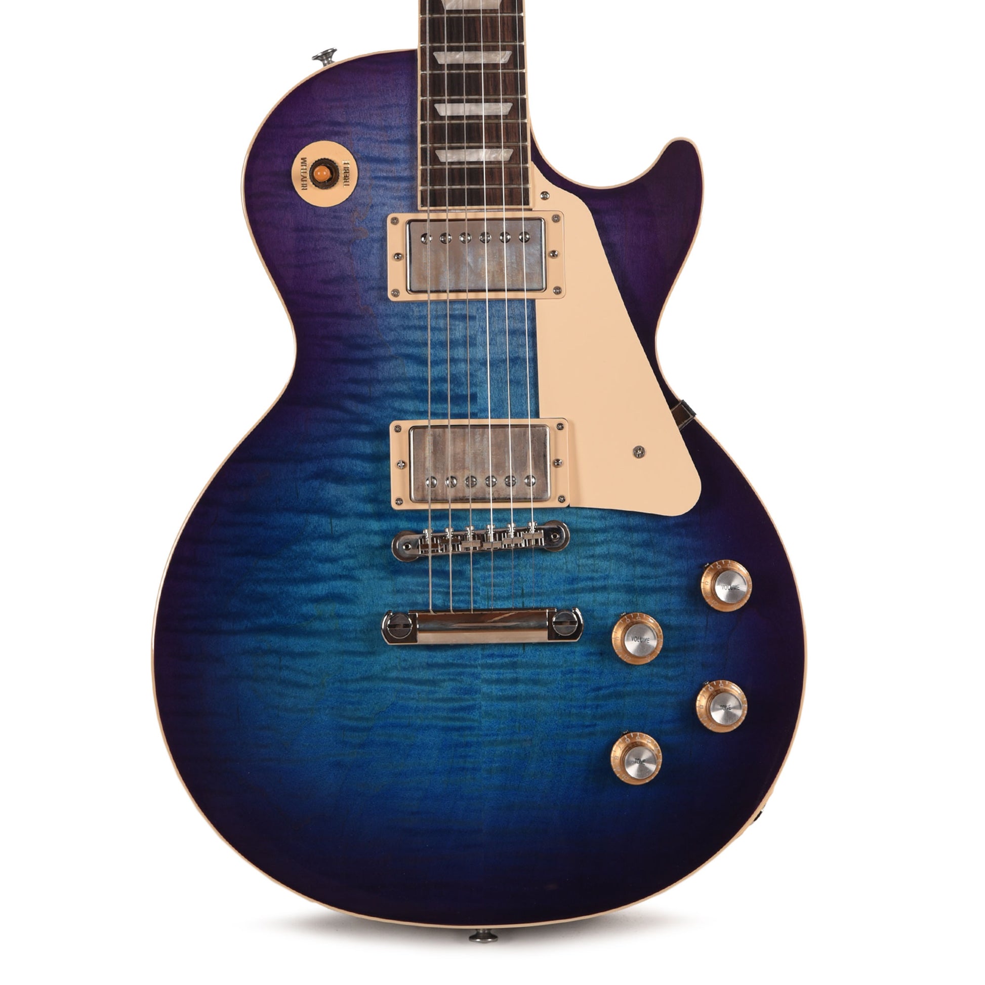 Gibson Original Les Paul Standard '60s Figured Top Blueberry Burst Electric Guitars / Solid Body
