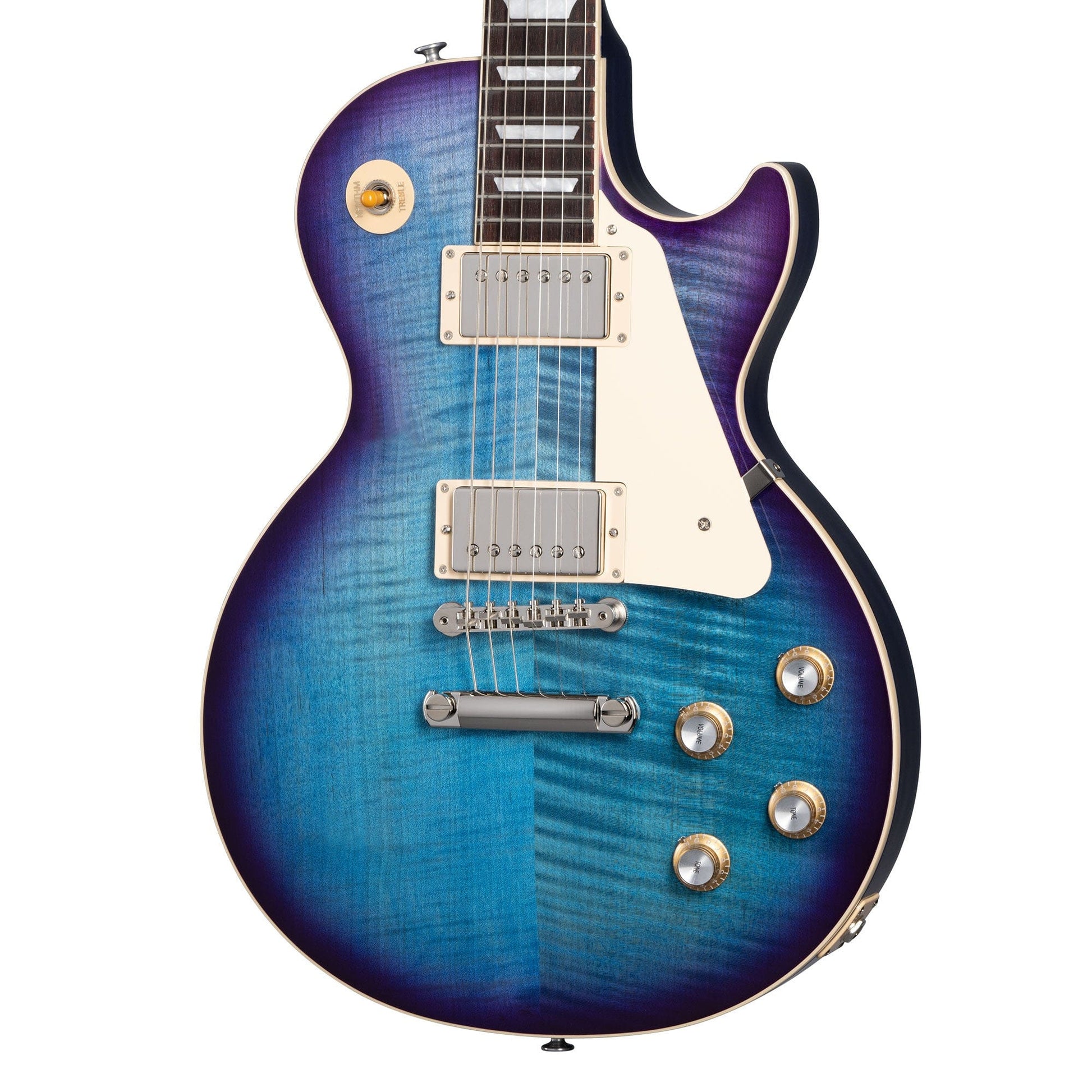 Gibson Original Les Paul Standard '60s Figured Top Blueberry Burst Electric Guitars / Solid Body
