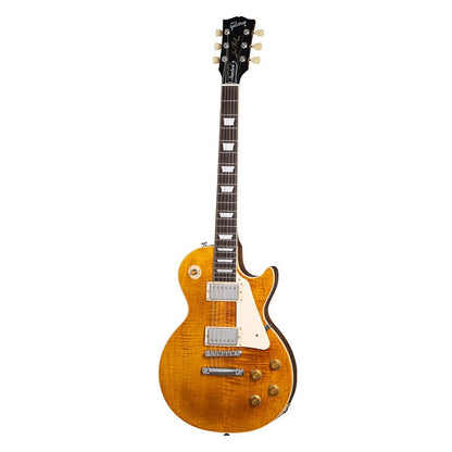 Gibson Original Les Paul Standard '60s Figured Top Honey Amber Electric Guitars / Solid Body