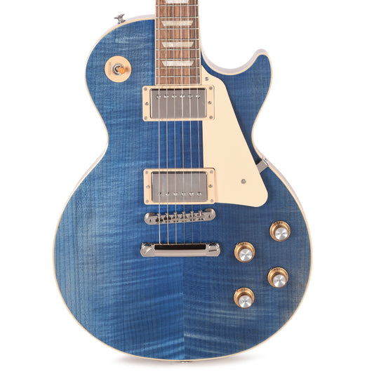 Gibson Original Les Paul Standard '60s Figured Top Ocean Blue Electric Guitars / Solid Body
