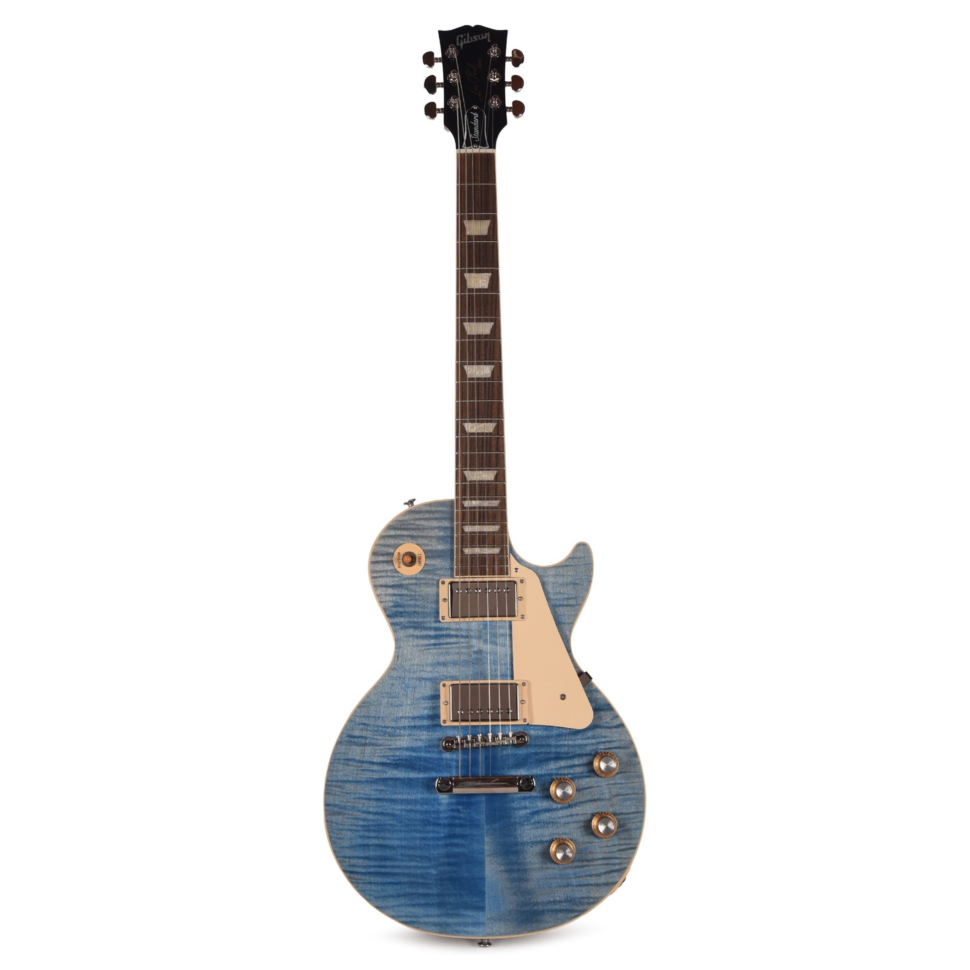 Gibson Original Les Paul Standard '60s Figured Top Ocean Blue Electric Guitars / Solid Body