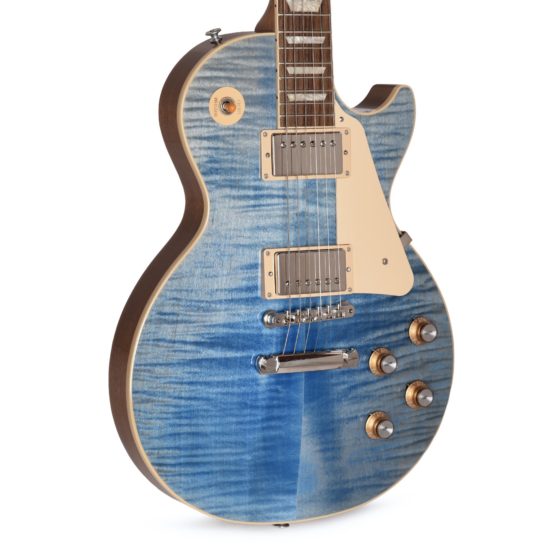 Gibson Original Les Paul Standard '60s Figured Top Ocean Blue Electric Guitars / Solid Body